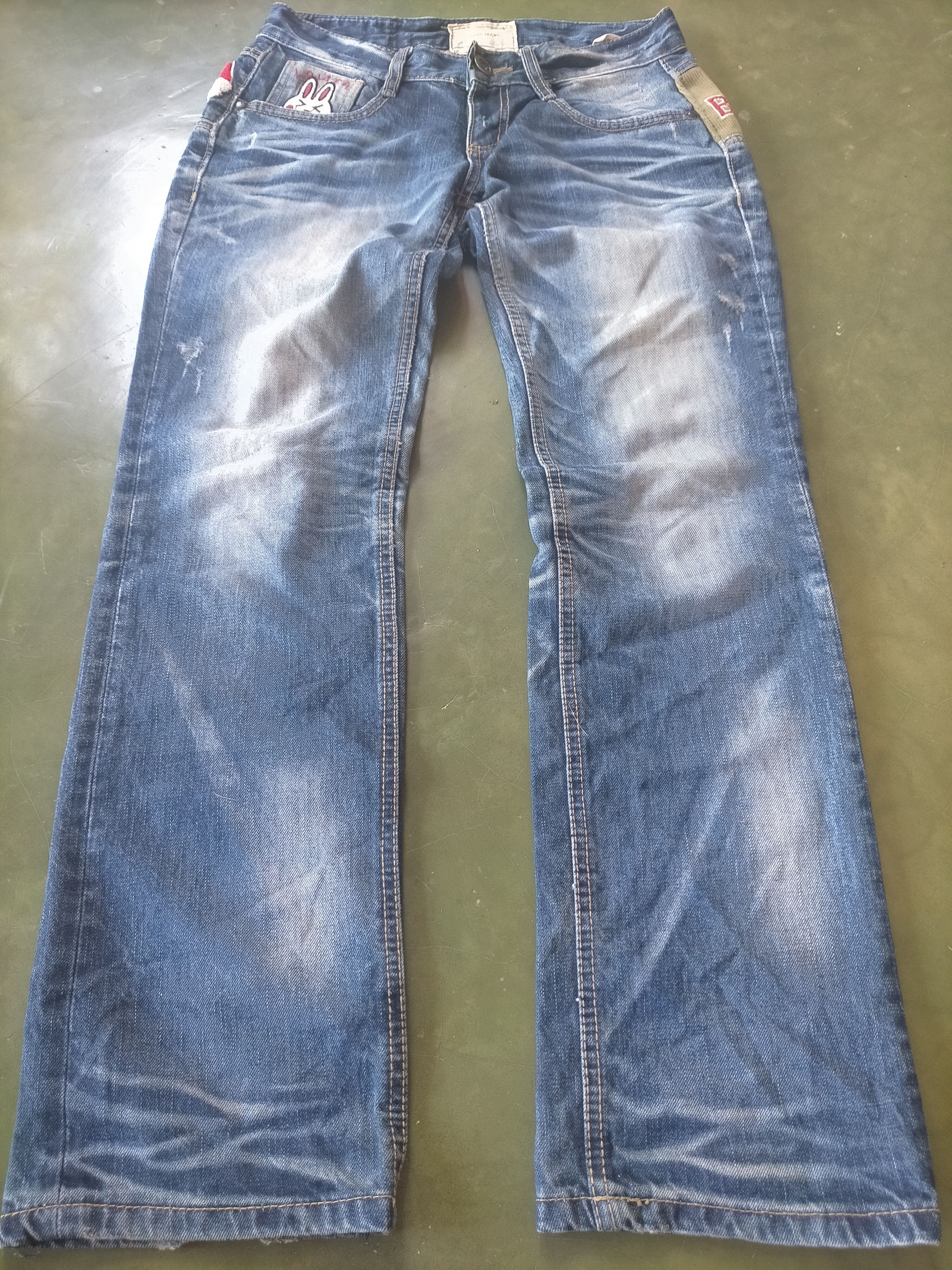 Tornado Mart 🔥90s Rare Yoshimoto nara x Lolita Rare jeans Size US 30 / EU 46 - 4 Thumbnail