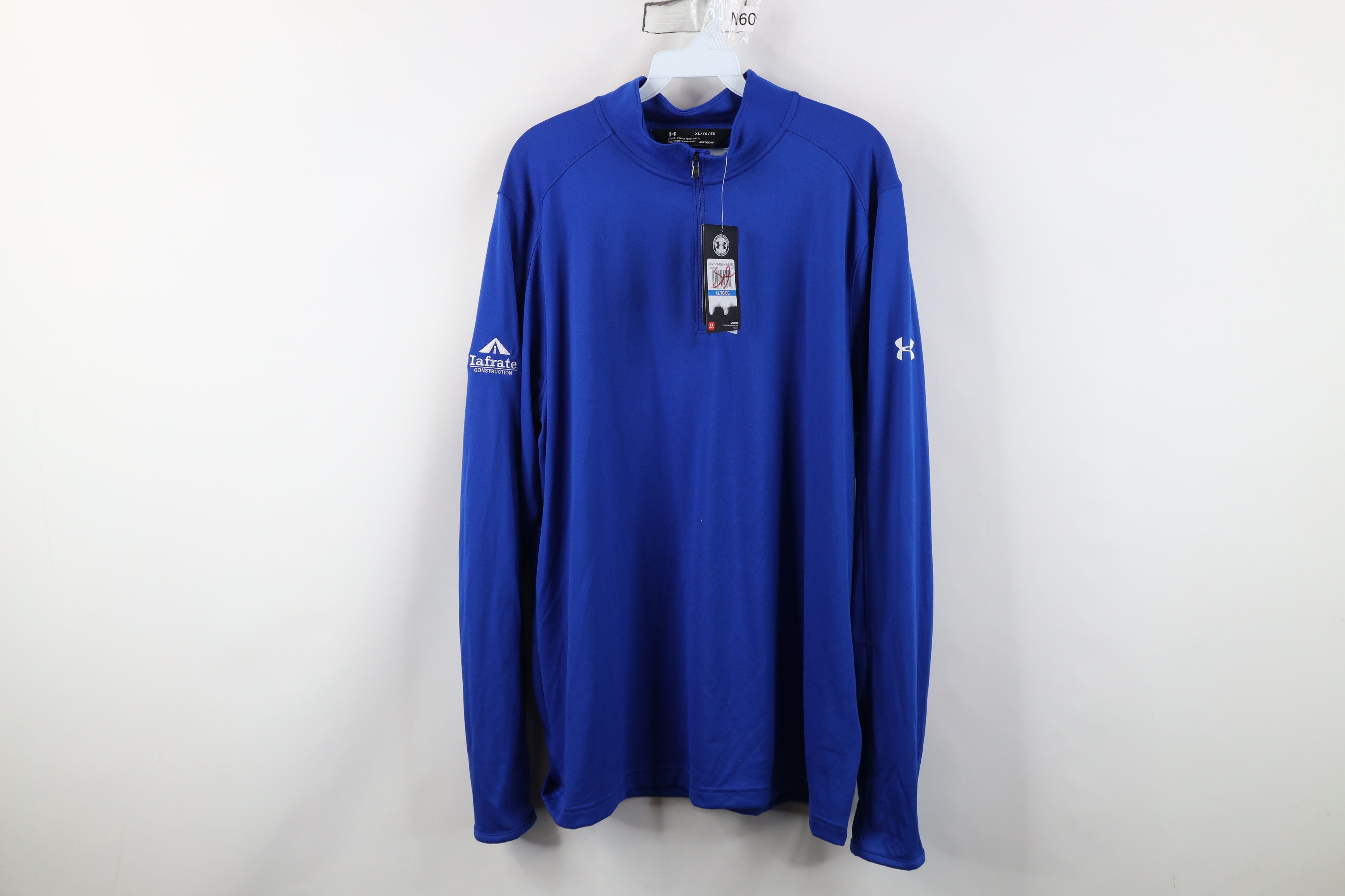 Under Armour New Under Armour Half Zip Pullover Jacket Top Royal Blue Size US XL / EU 56 / 4 - 1 Thumbnail