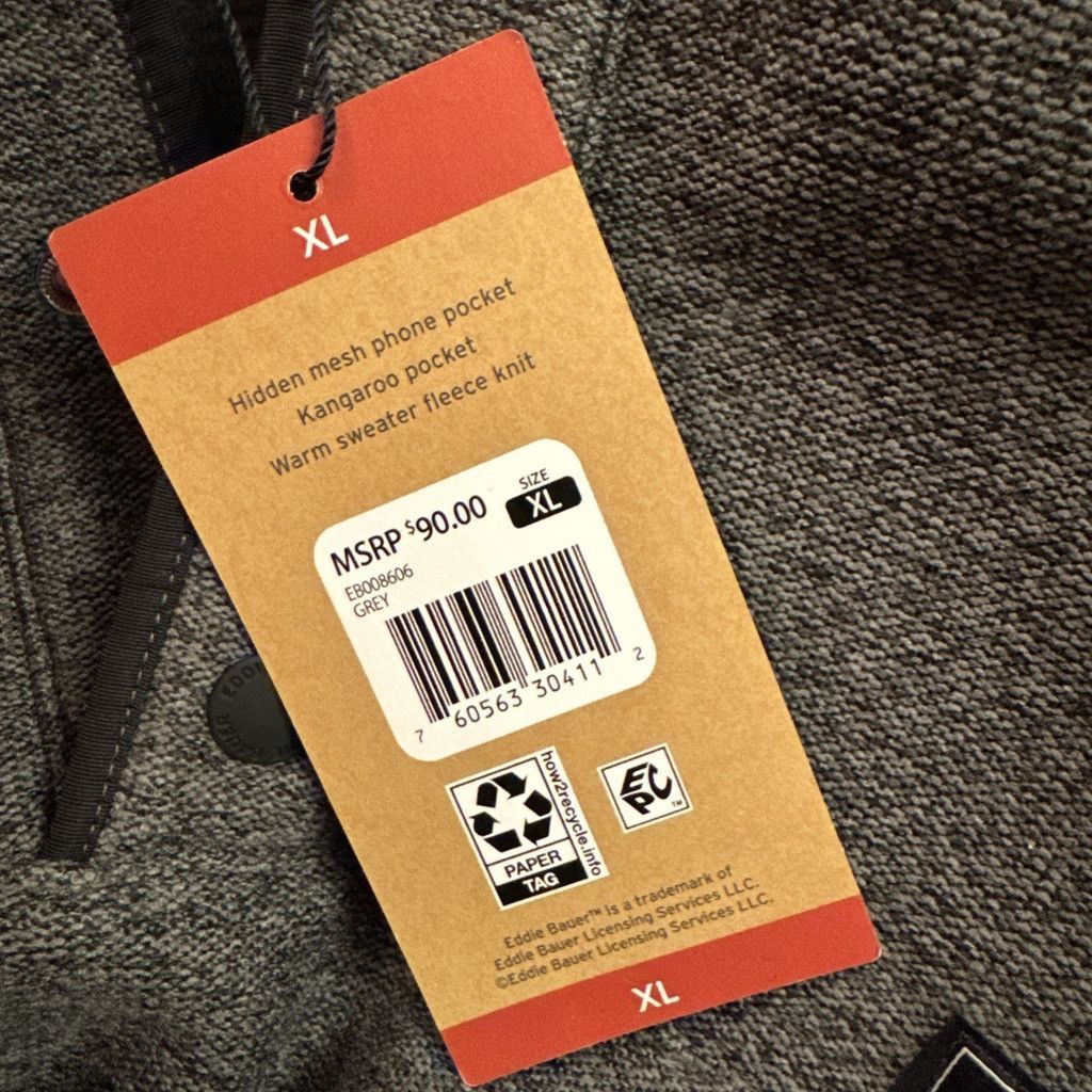 Eddie Bauer Eddie Bauer Sweater Fleece Snap Pullover MRSP $90 Size US XL / EU 56 / 4 - 2 Thumbnail