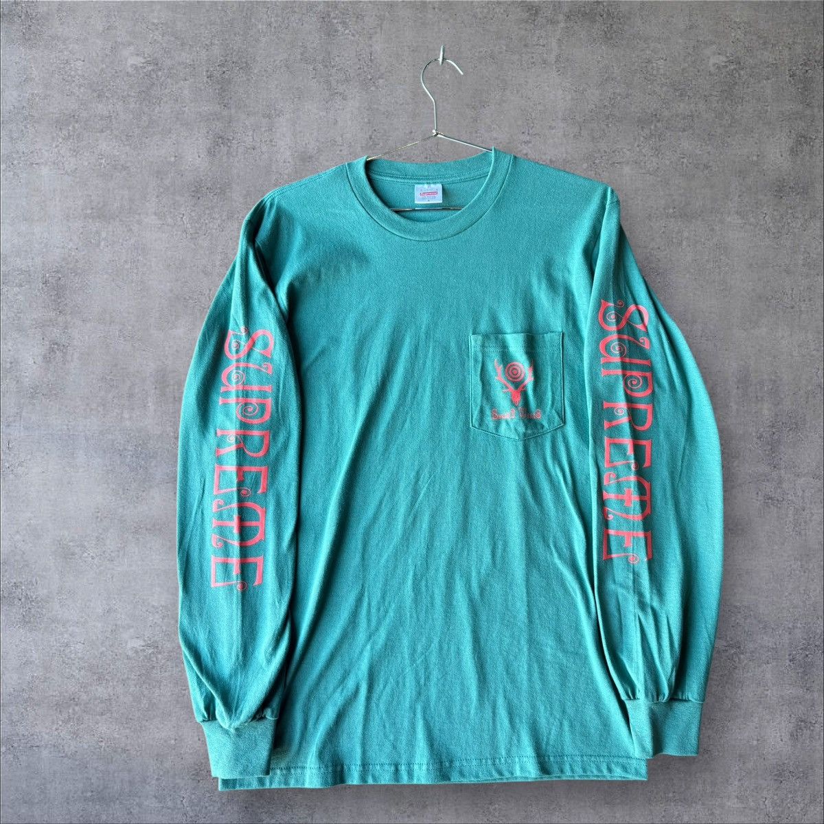 Supreme South2 West8 long sleeve pocket tee, Medium | eBay SUPREME