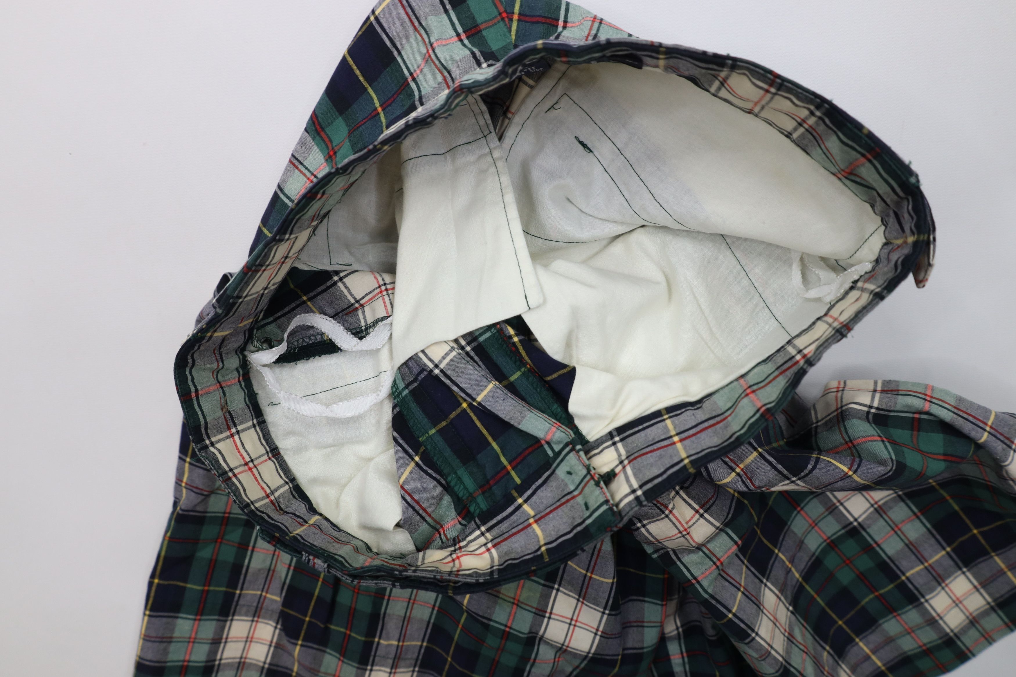 Ralph Lauren Vintage 70s 80s Ralph Lauren Bermuda Bush Shorts Plaid Size 30" / US 8 / IT 44 - 10 Thumbnail