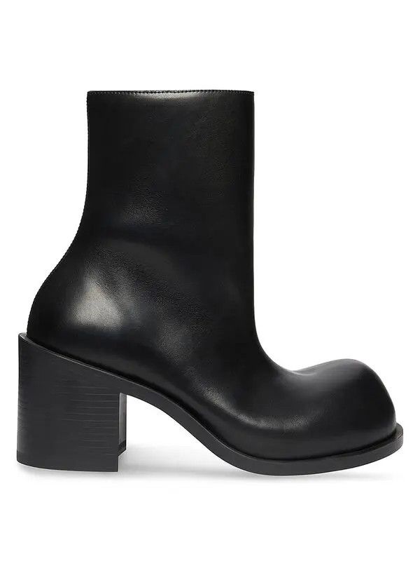 Balenciaga o1in1g0924 Hummer 90mm Bootie in Black Size US 9 / IT 39 - 1 Thumbnail