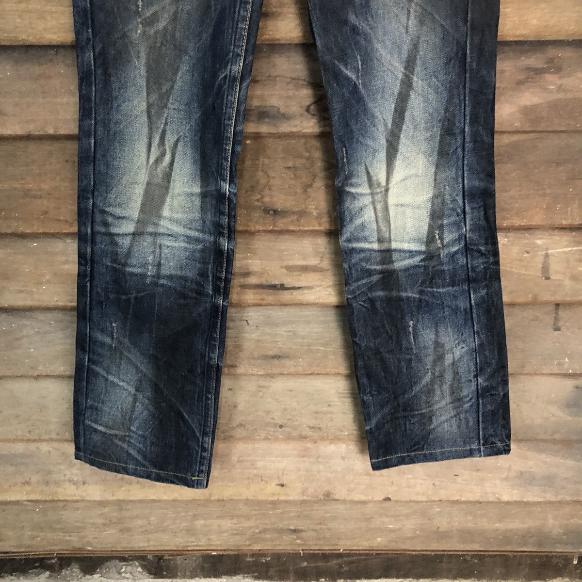 Japanese Brand HotchKiss Blue Denim Jeans Pants #7383 Size 26" / US 2 / IT 38 - 8 Thumbnail