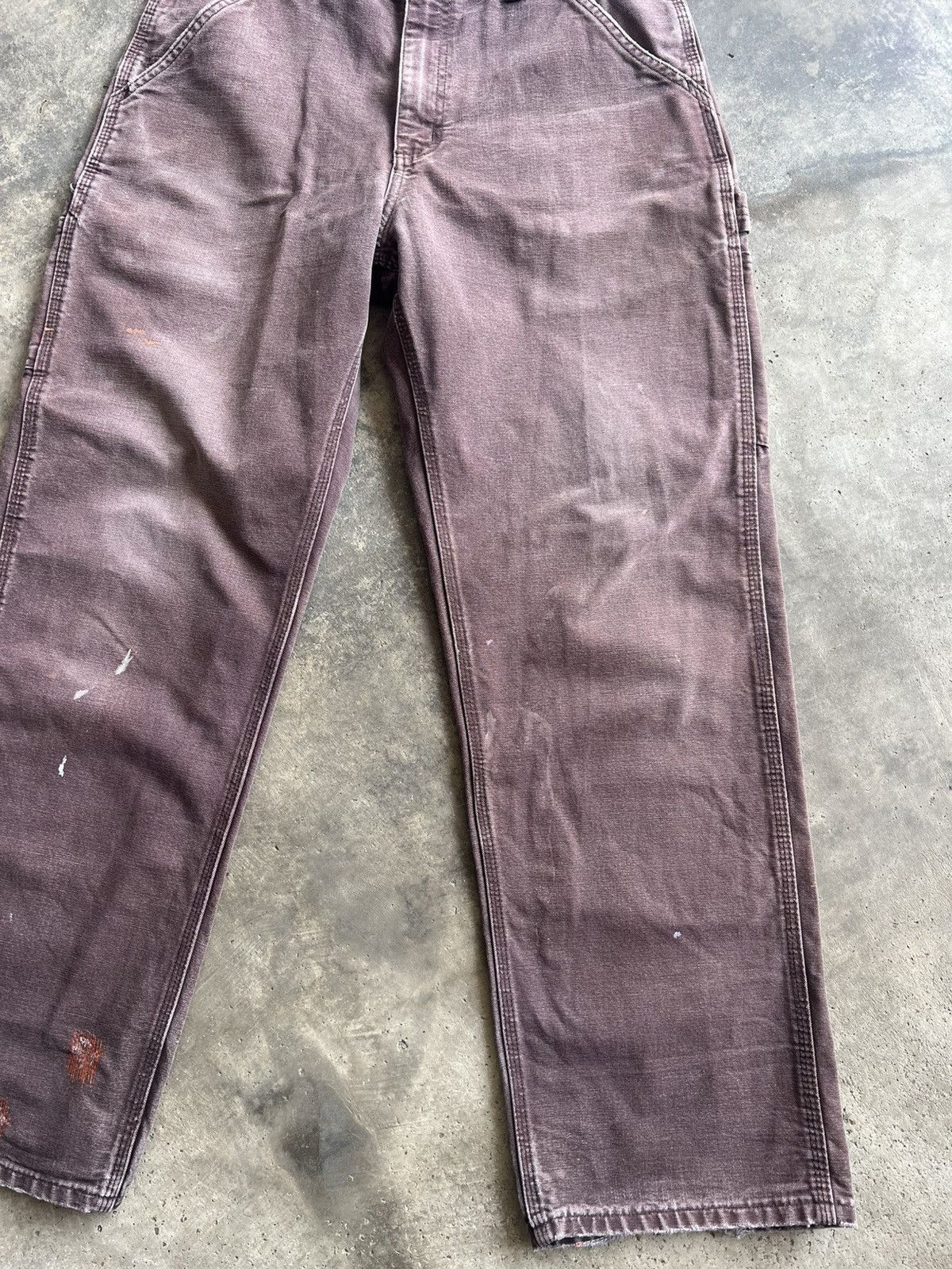 Carhartt Vintage Rare Carhartt B11 DKB Dungaree Carpenter Pants Size US 34 / EU 50 - 6 Thumbnail