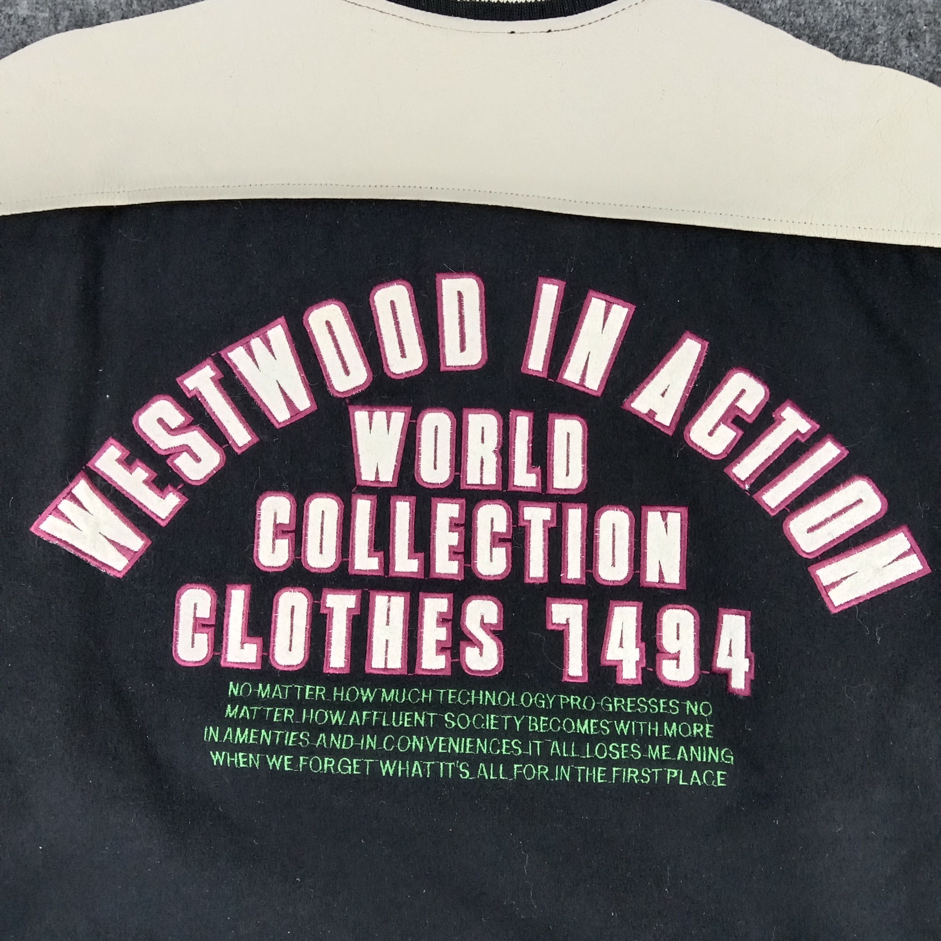 Vintage Westwood In Action American Style Varsity Jacket Size US XL / EU 56 / 4 - 2 Thumbnail