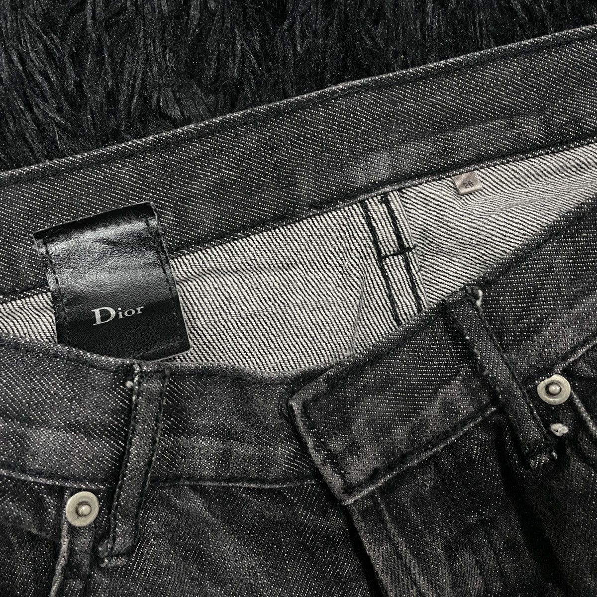 Dior × Hedi Slimane Dior Homme by Hedi Slimane Black Clawmark Style Jeans Size US 28 / EU 44 - 7 Thumbnail