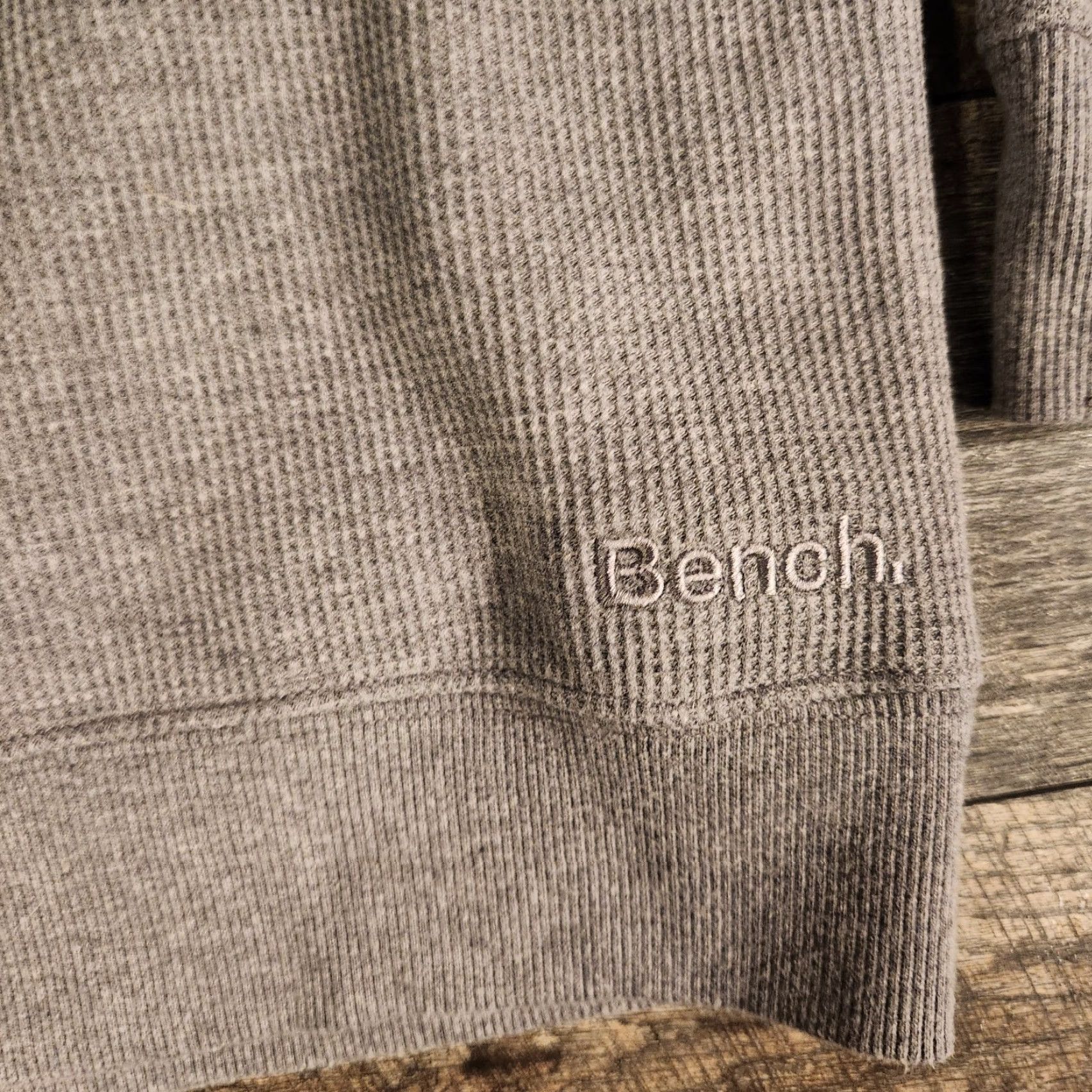 Bench Bench Crew Neck Waffle Knit Thermal Shirt Mens XL Gray Lot Of 2 Size US XL / EU 56 / 4 - 4 Thumbnail