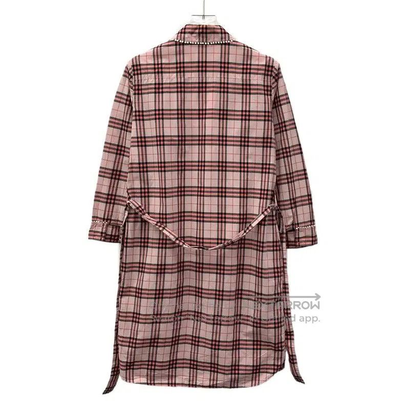 Burberry Color-block Cotton Dress for Women.