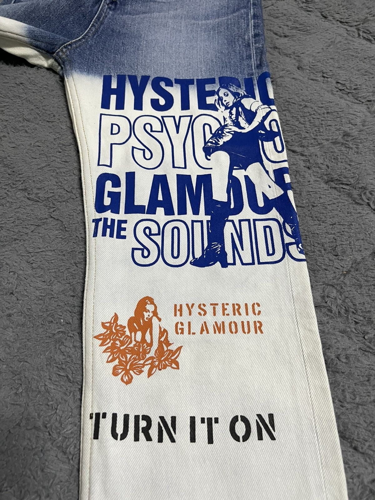 Designer × Hysteric Glamour × Japanese Brand Rare Hysteric Glamour Jeans Size 23" - 4 Thumbnail
