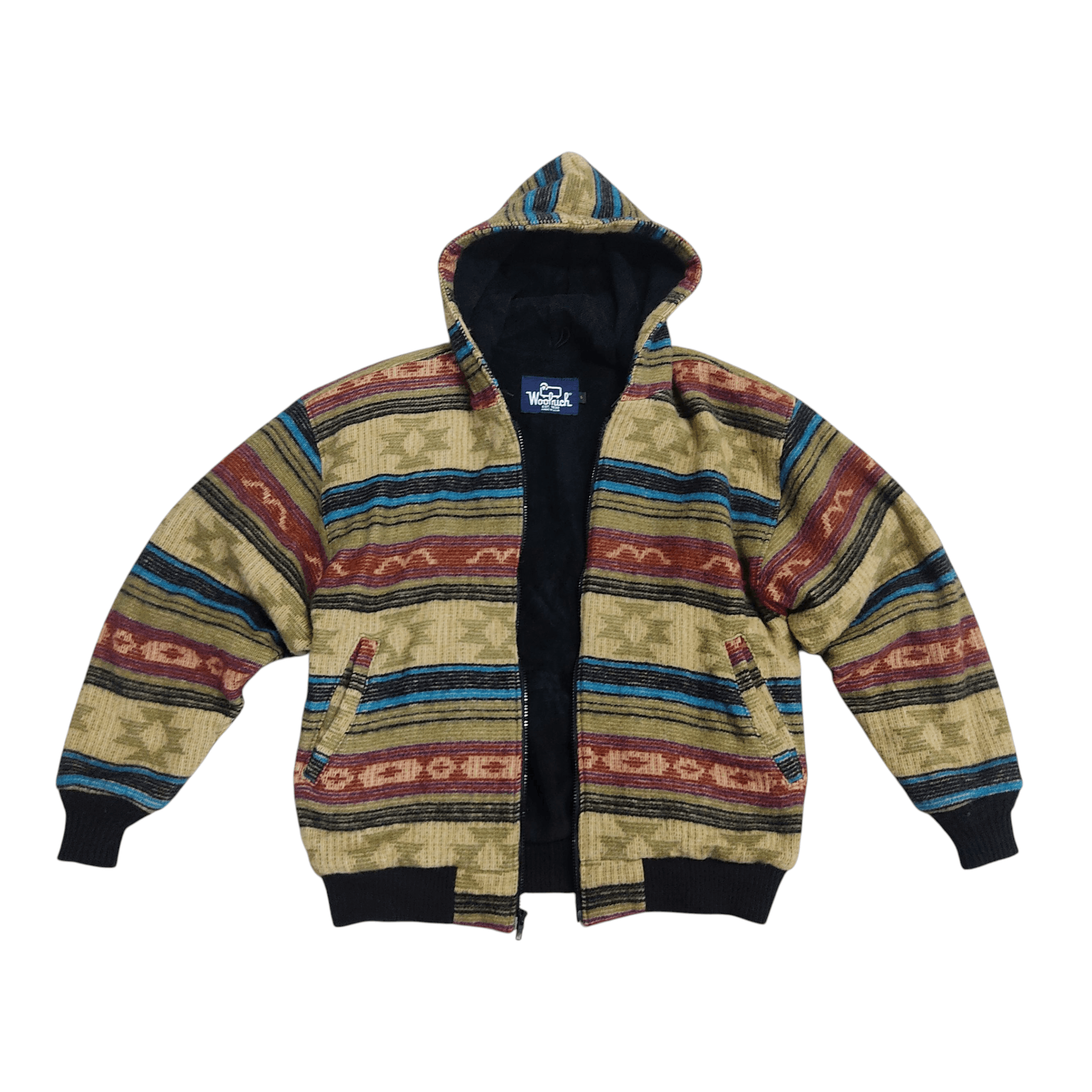 Woolrich Woolen Mills Woolrich Aztec Navajo Native Blanket Wool Jacket Size US L / EU 52-54 / 3 - 4 Thumbnail