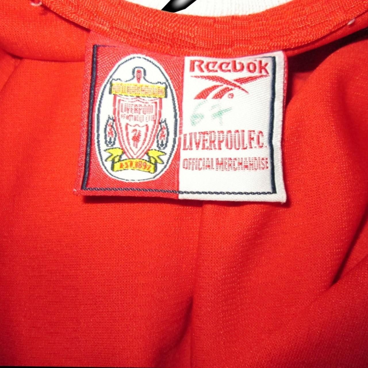 Reebok Fc Liverpool 1998 1999 2000 Home shirt jersey Size XXL Size US XXL / EU 58 / 5 - 2 Thumbnail
