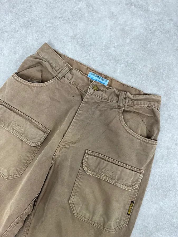 Armani Armani Beige Multi Pockets Pants Size US 31 - 6 Thumbnail