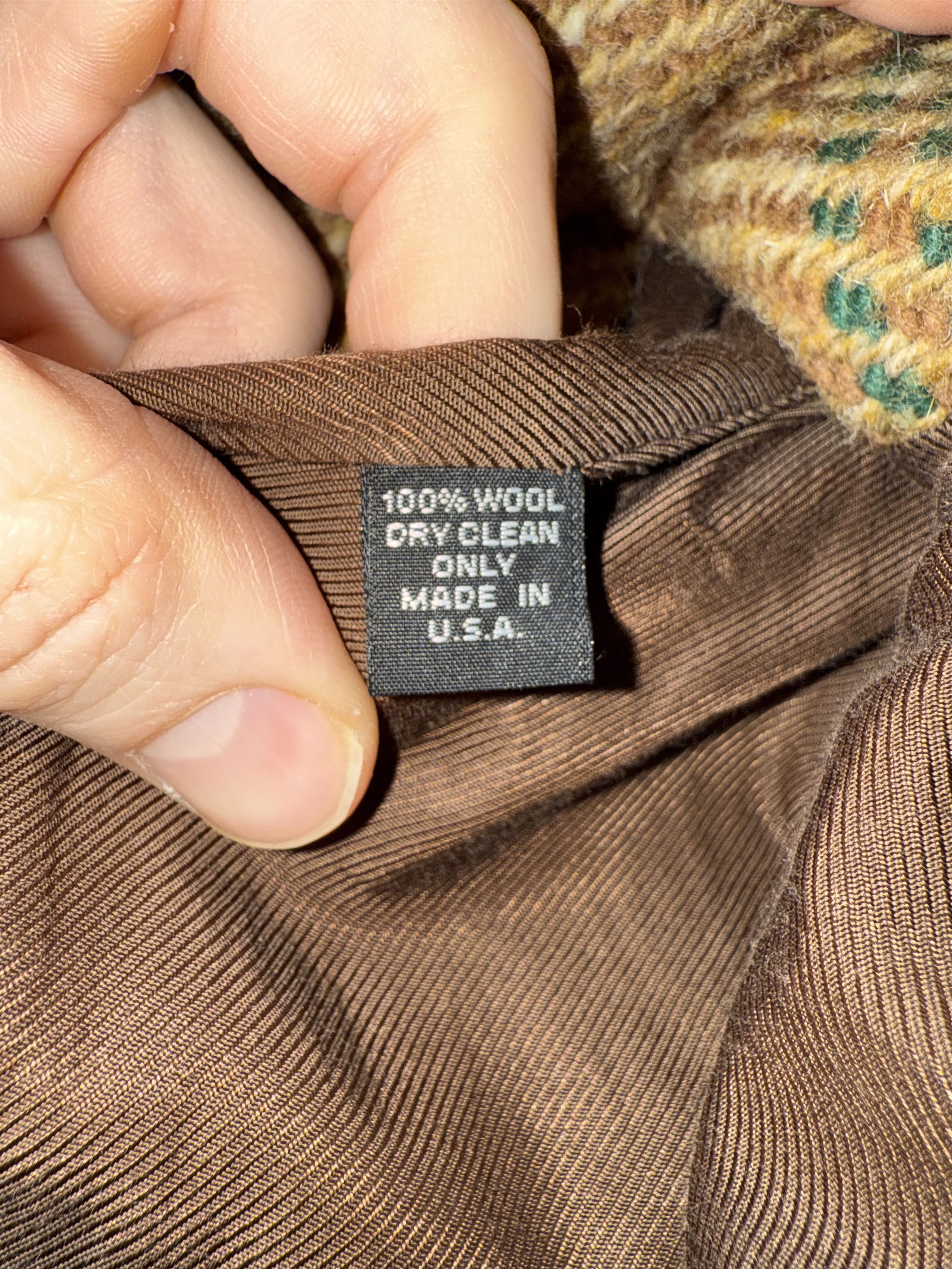 WYTHE Shawl Collar Wool Overcoat - Rust and Evergreen Windowpane Size US S / EU 44-46 / 1 - 6 Thumbnail