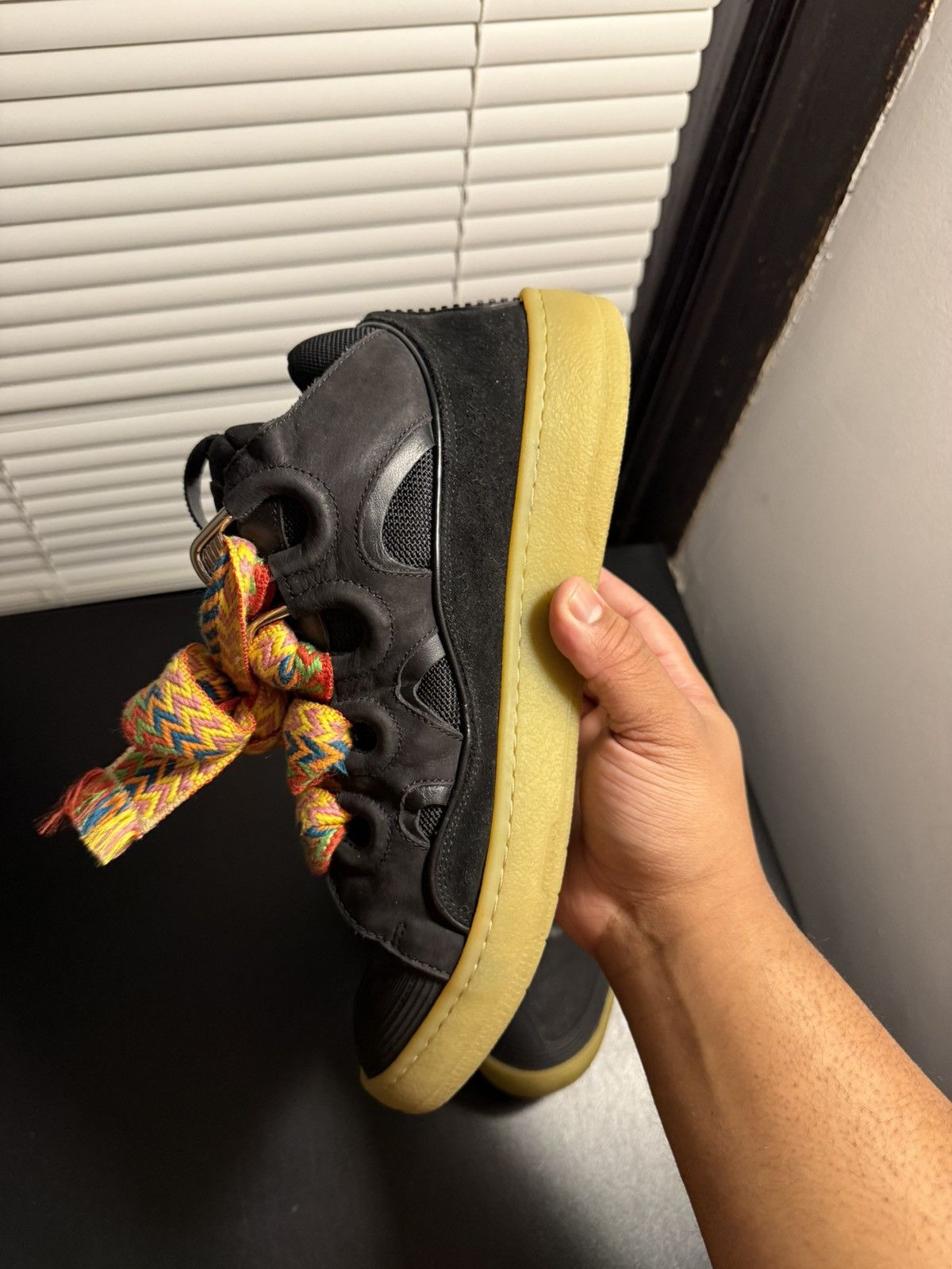 Lanvin Lanvin Curb Sneakers “Black Gum” Size 10 / 43 EU Size US 10 / EU 43 - 11 Thumbnail