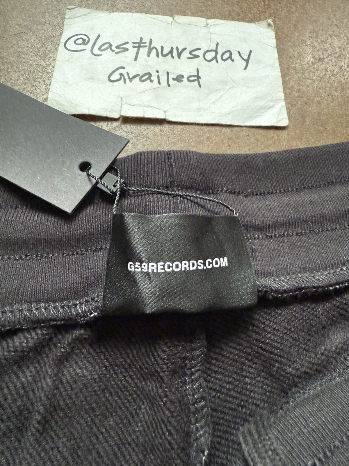 G59 Records $UICIDEBOY$ G59 Records Razor Sweatpants Black Medium Size US 32 / EU 48 - 7 Thumbnail
