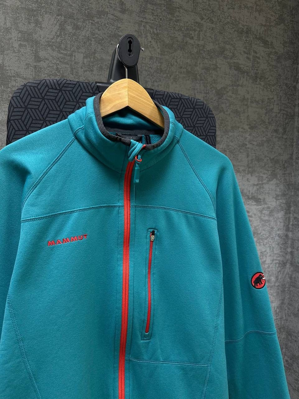 Mammut × Vintage Vintage Mammut Polartec Outdoor Zip Hoodie Big Logo Size US XL / EU 56 / 4 - 8 Thumbnail