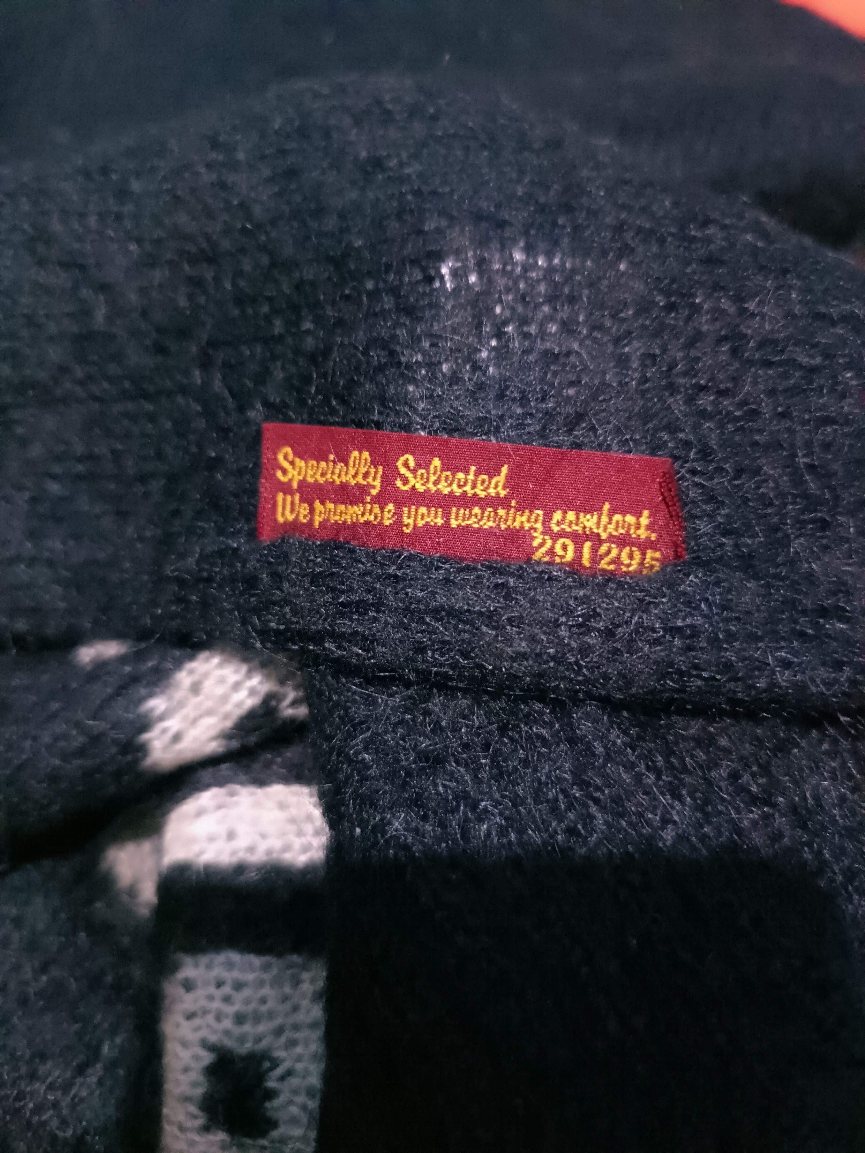 Japanese Brand 291295=Homme Mohair Ranger Sheild Knit Numbernine Style Size US L / EU 52-54 / 3 - 6 Thumbnail