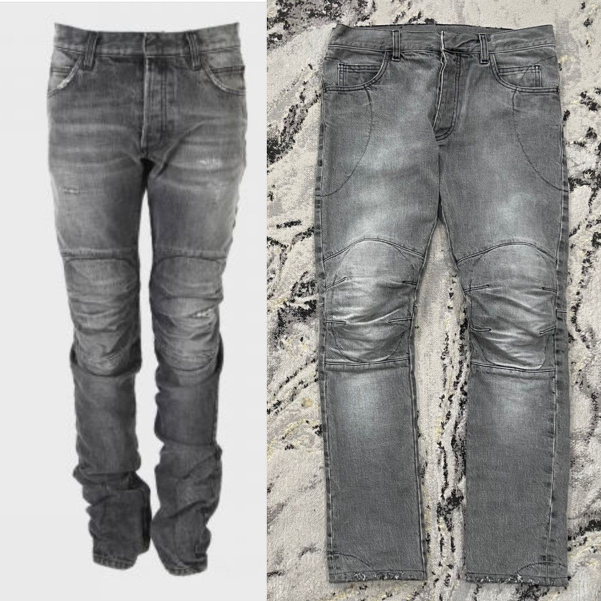 Balmain Balmain by Decarnin AW10 Biker Jeans | Grailed Balmain Balmain by Decarnin AW10 Biker Jeans | Grailed