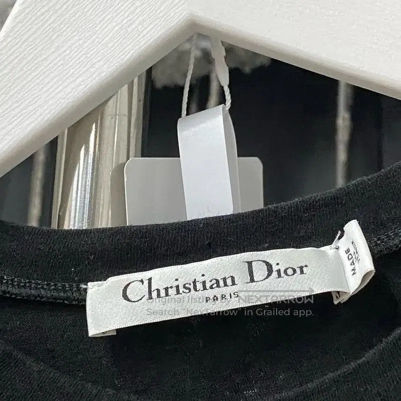 Dior Dior Black Cotton Summer T. Size S / US 4 / IT 40 - 5 Thumbnail