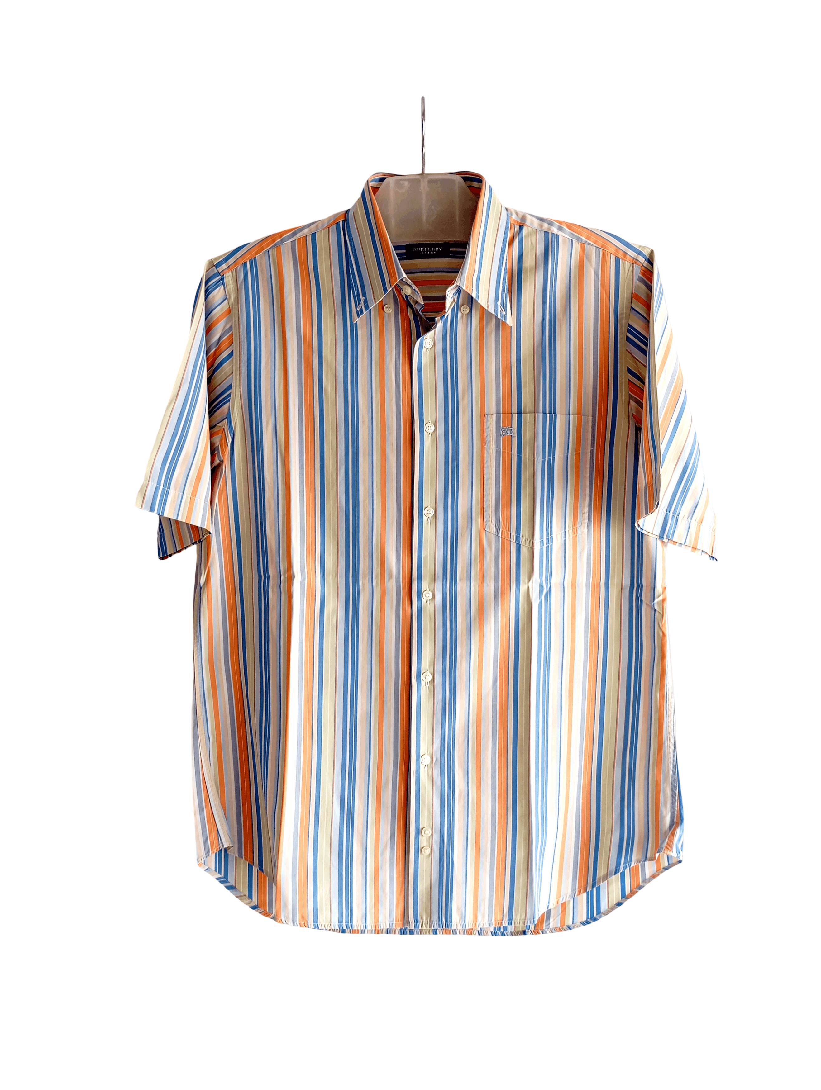 Burberry Burberry shirt summer striped short sleeve size M Size US M / EU 48-50 / 2 - 1 Thumbnail