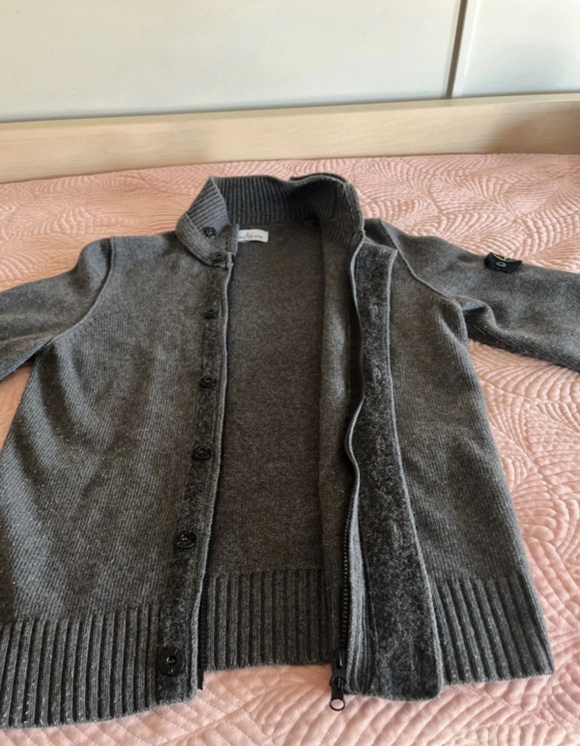 Stone Island Cardigan Stone Island Size US L / EU 52-54 / 3 - 9 Thumbnail