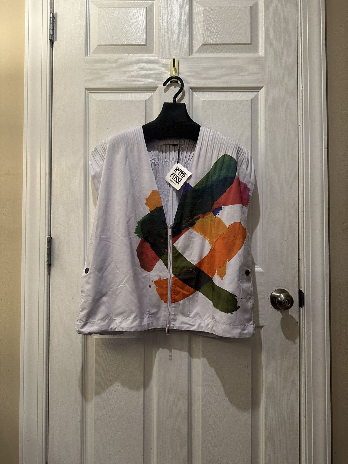 Homme Plisse Issey Miyake Homme Plissé Issey Miyake Cascade Picturesque Vest Size US M / EU 48-50 / 2 - 1 Thumbnail