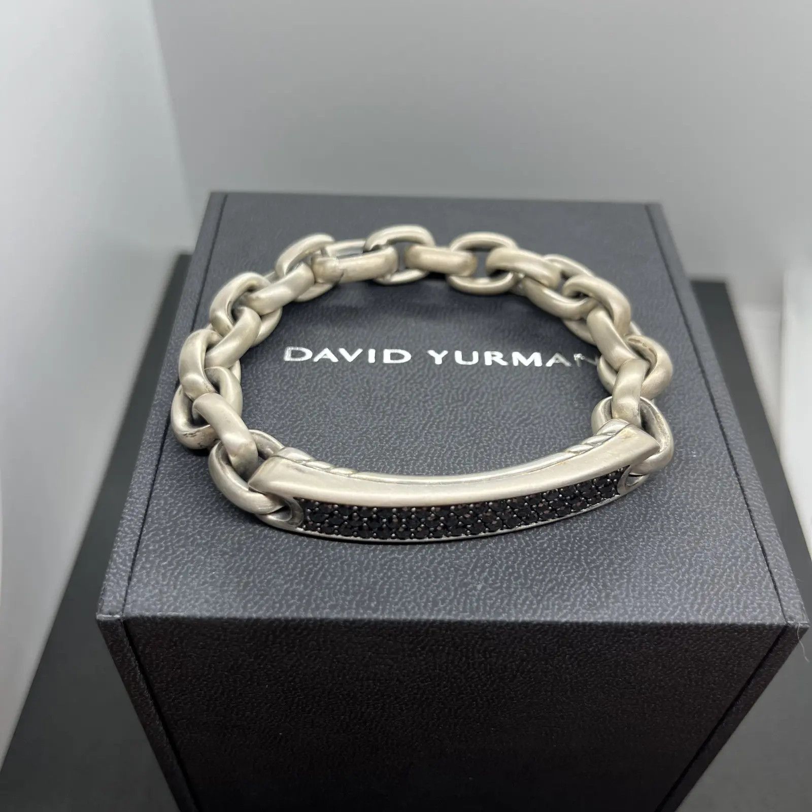 David Yurman David Yurman Black Diamond Bracelet Medium Size ONE SIZE - 6 Thumbnail
