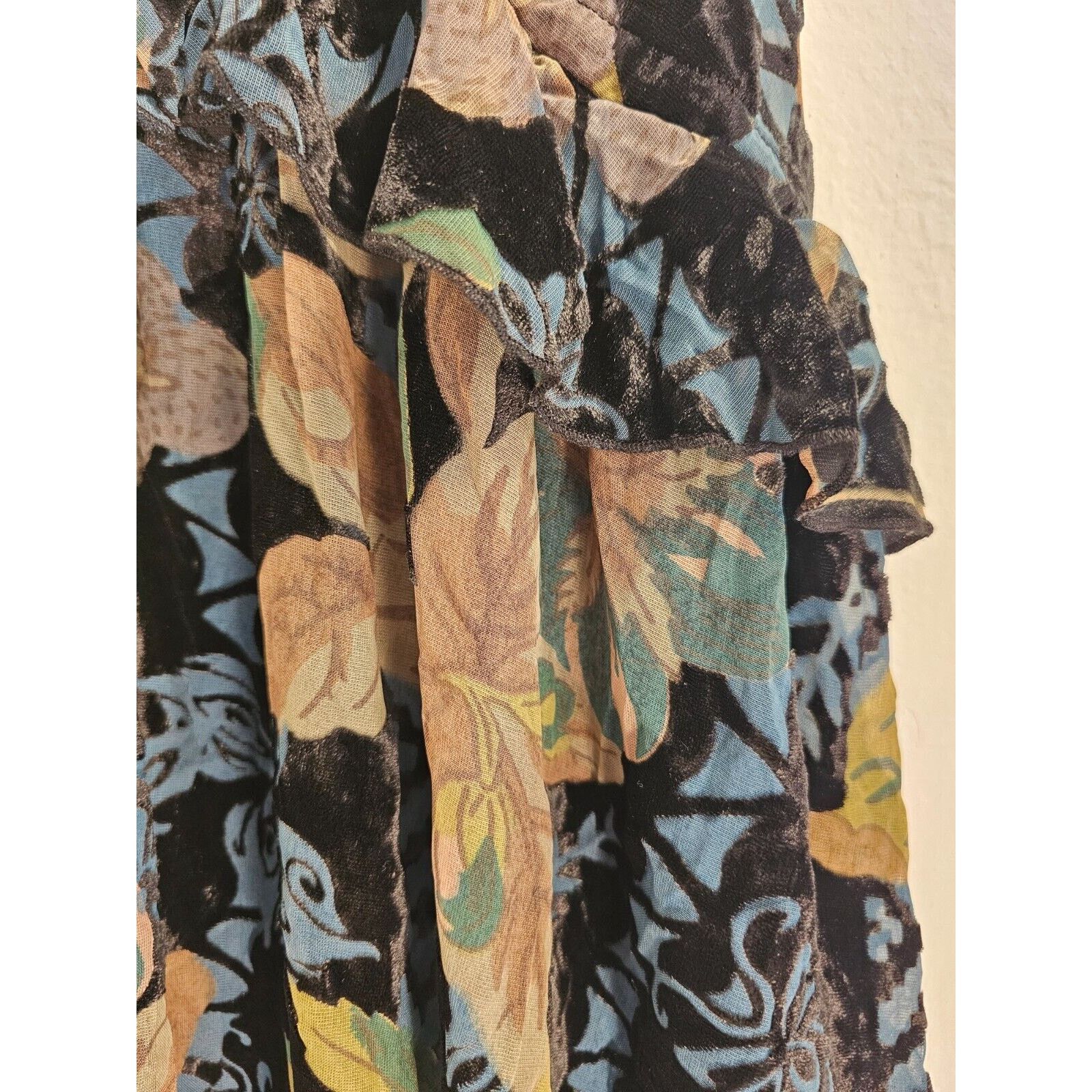 Other Chelsea and Violet Womens Dark Floral Dress Gothic Vintage Size XS / US 0-2 / IT 36-38 - 11 Thumbnail