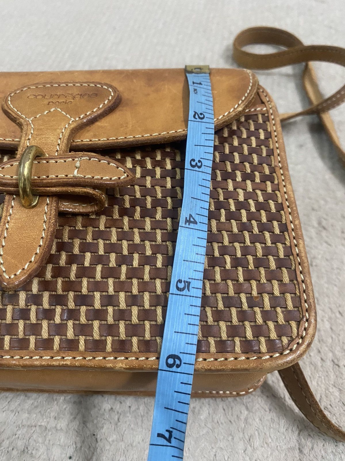 Andre Courreges × Courreges Vintage Mini Box Courreges Crossbody Sling Bag Size ONE SIZE - 14 Thumbnail