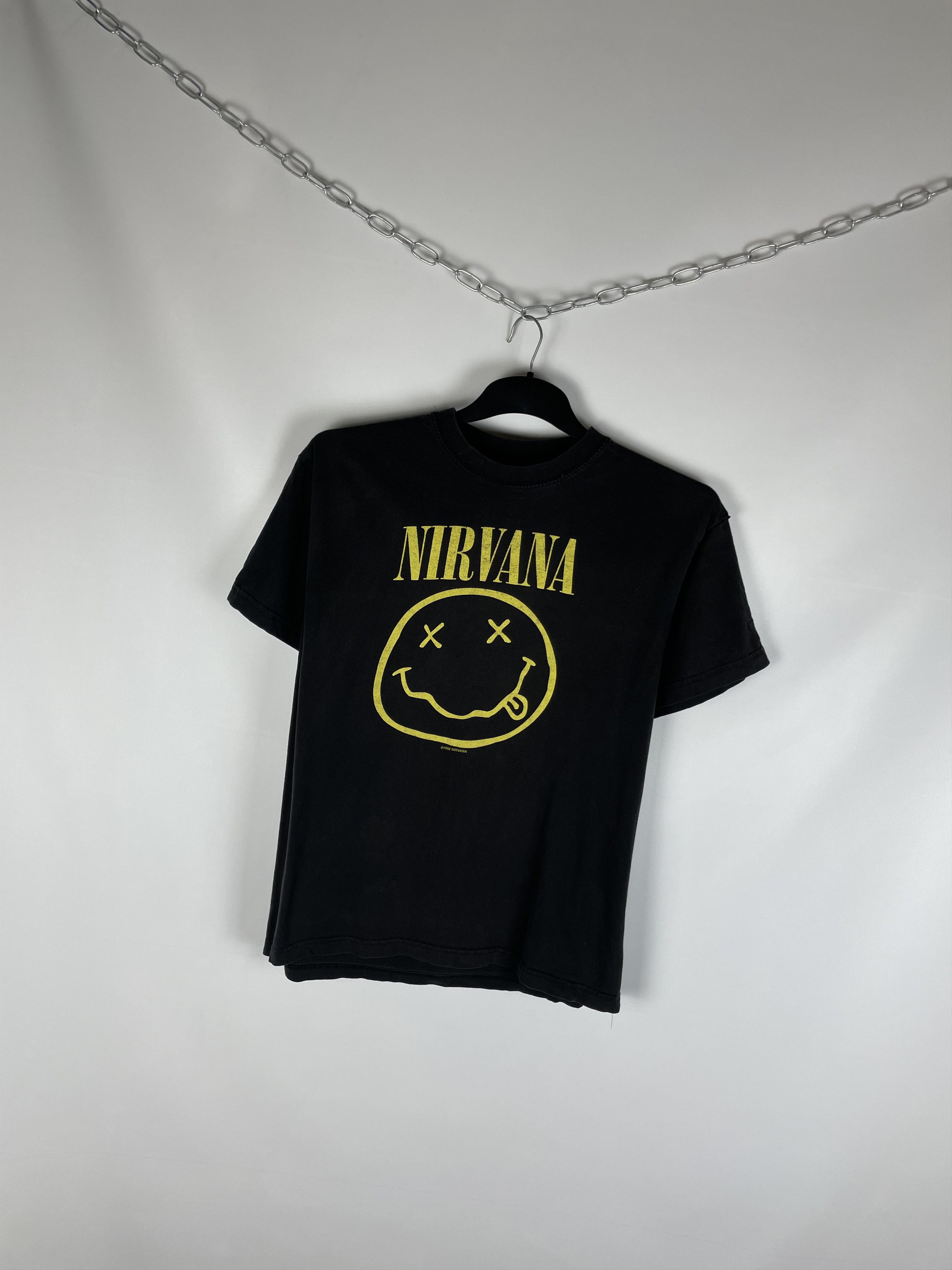 Band Tees Mens Vintage Nirvana 1992 T Shirt rock band tee Size US M / EU 48-50 / 2 - 2 Thumbnail