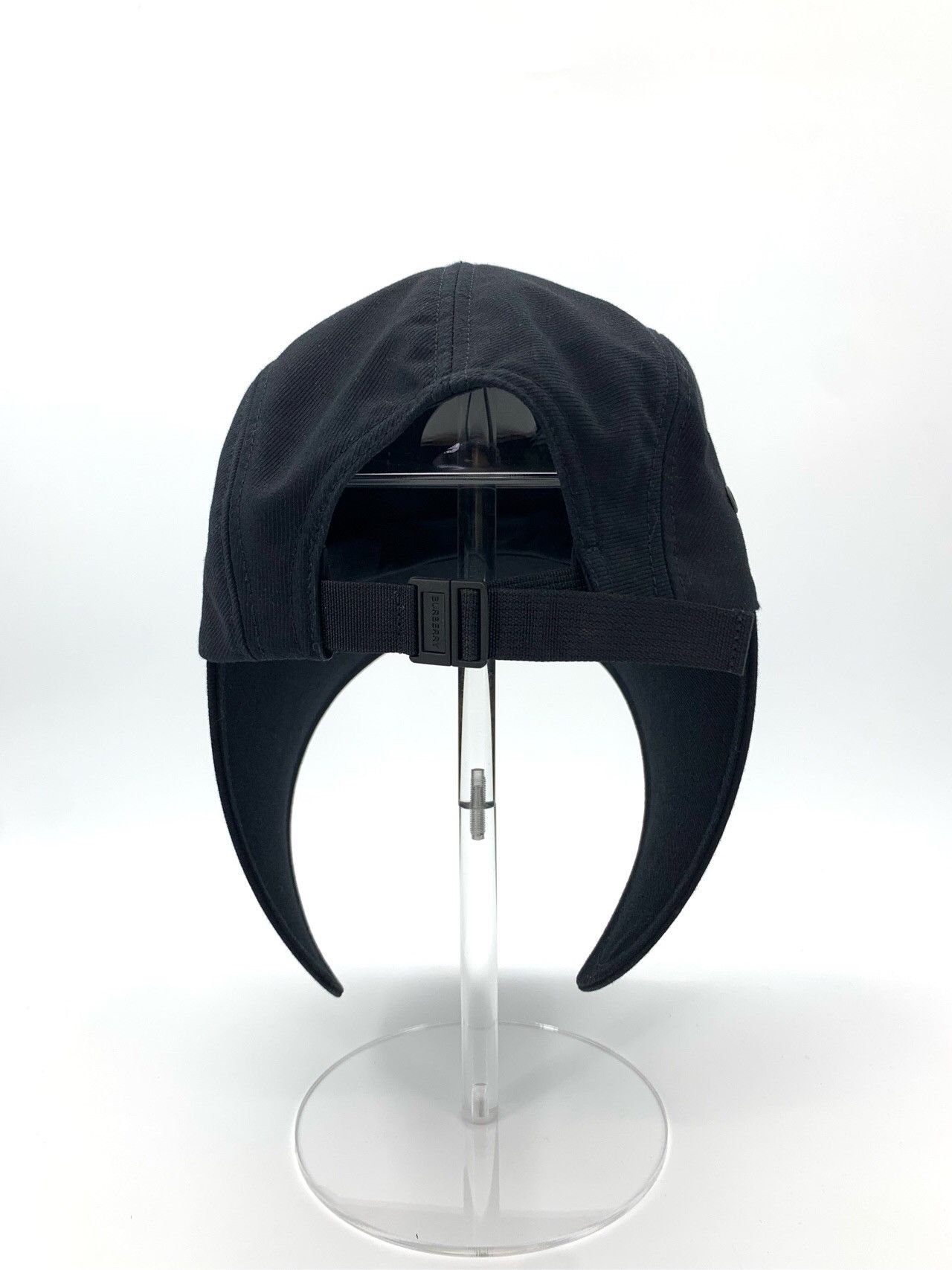 Burberry Burberry Letter Logo Black Duckbill Cap Size ONE SIZE - 6 Thumbnail