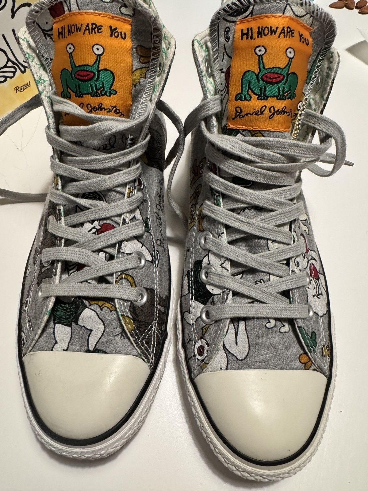 Converse Converse Daniel Johnston Sample “Worried Shoes” 43 EU 9,5UK Size US 9.5 / EU 42-43 - 2 Thumbnail