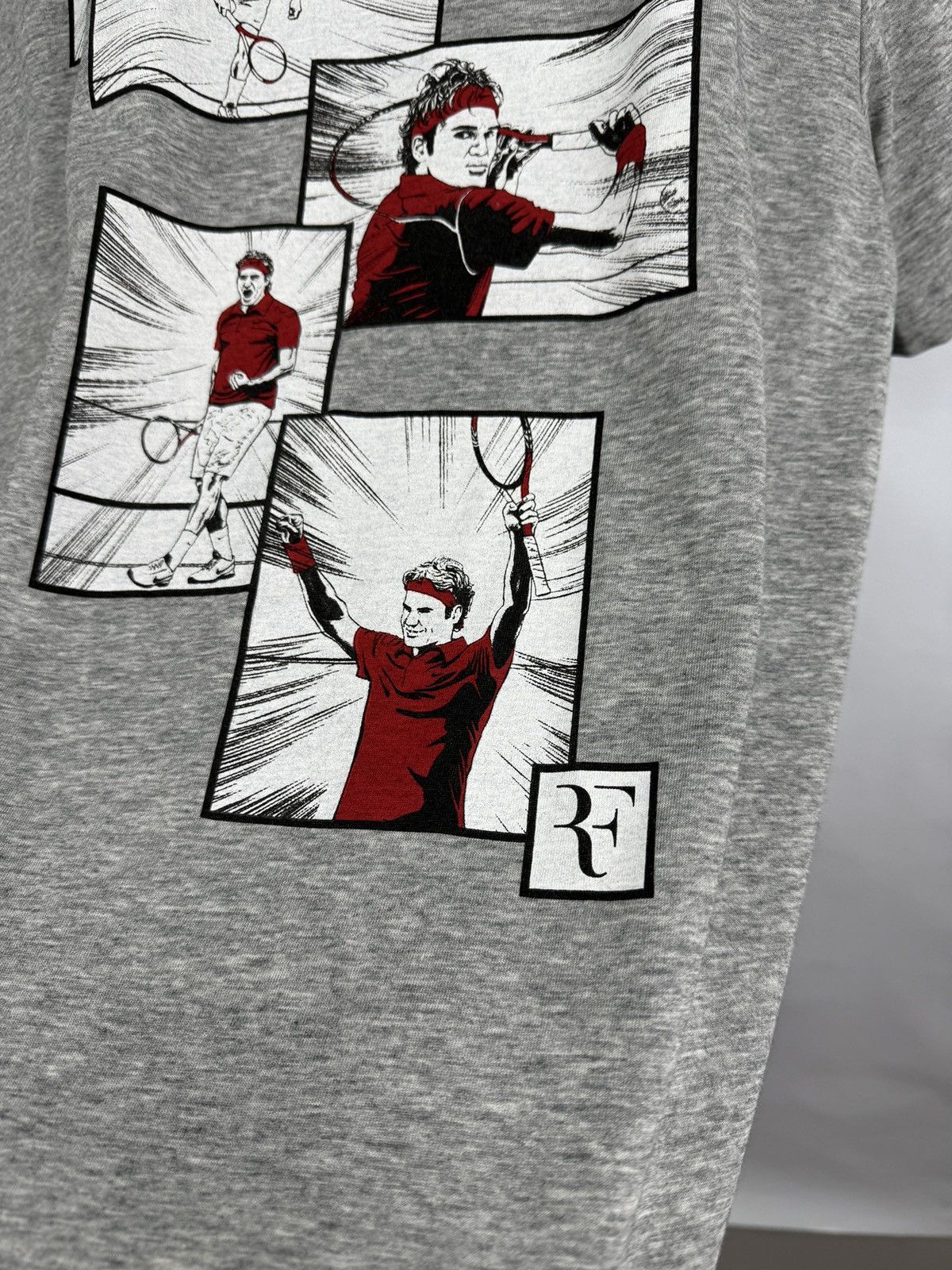 Nike 🎾🇨🇭 Nike Roger Federer RF Tennis Dri-Fit T-Shirt Rare Retro Size US M / EU 48-50 / 2 - 8 Thumbnail