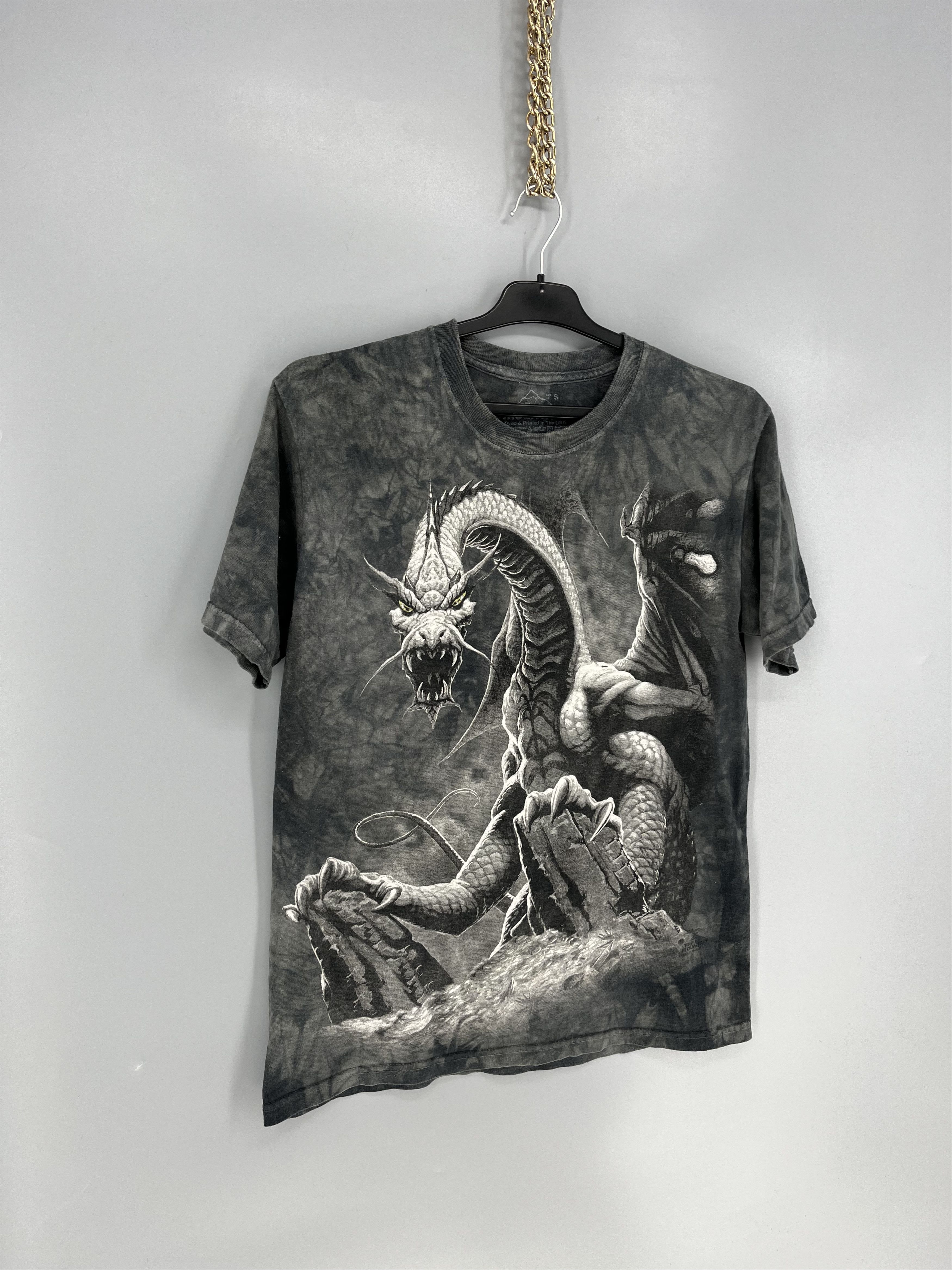 The Mountain The Mountain tee all over print dragon vintage 90s tie dye Size US S / EU 44-46 / 1 - 2 Thumbnail