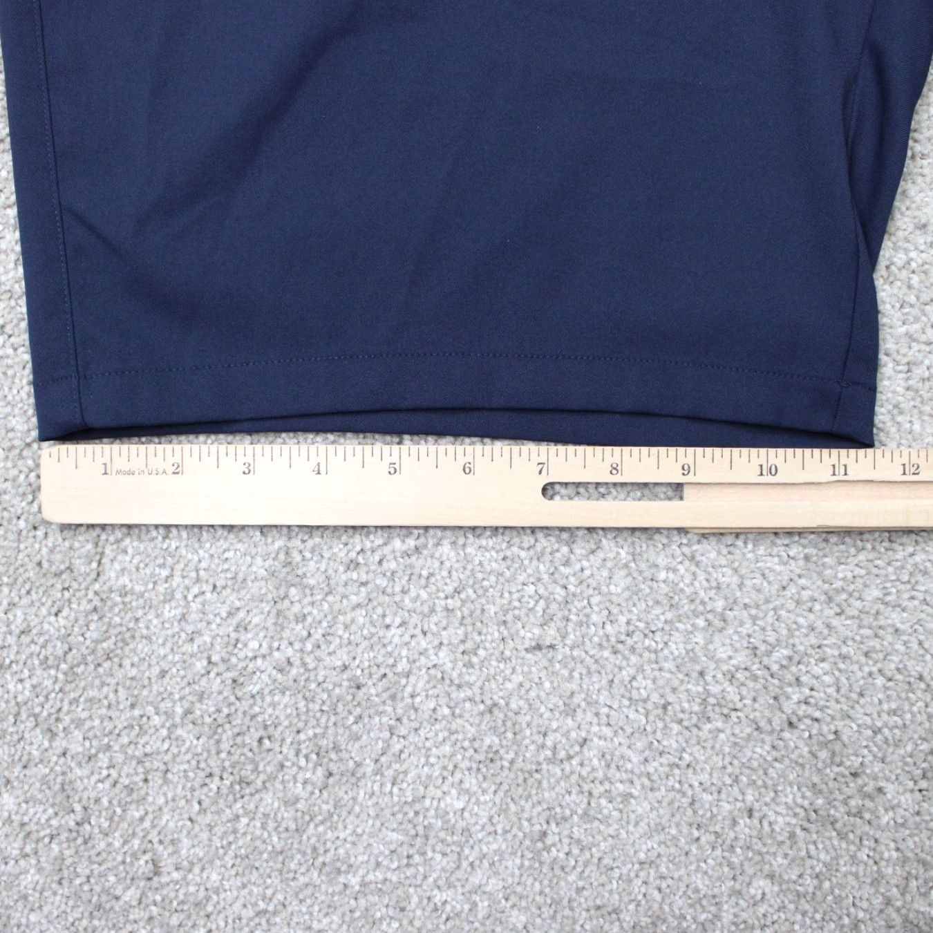 Puma Puma Shorts Mens 36 Blue Polyester Flat Front Bermuda Cargo Athletic Check Pocket Stretch Modern Size US 36 / EU 52 - 5 Thumbnail