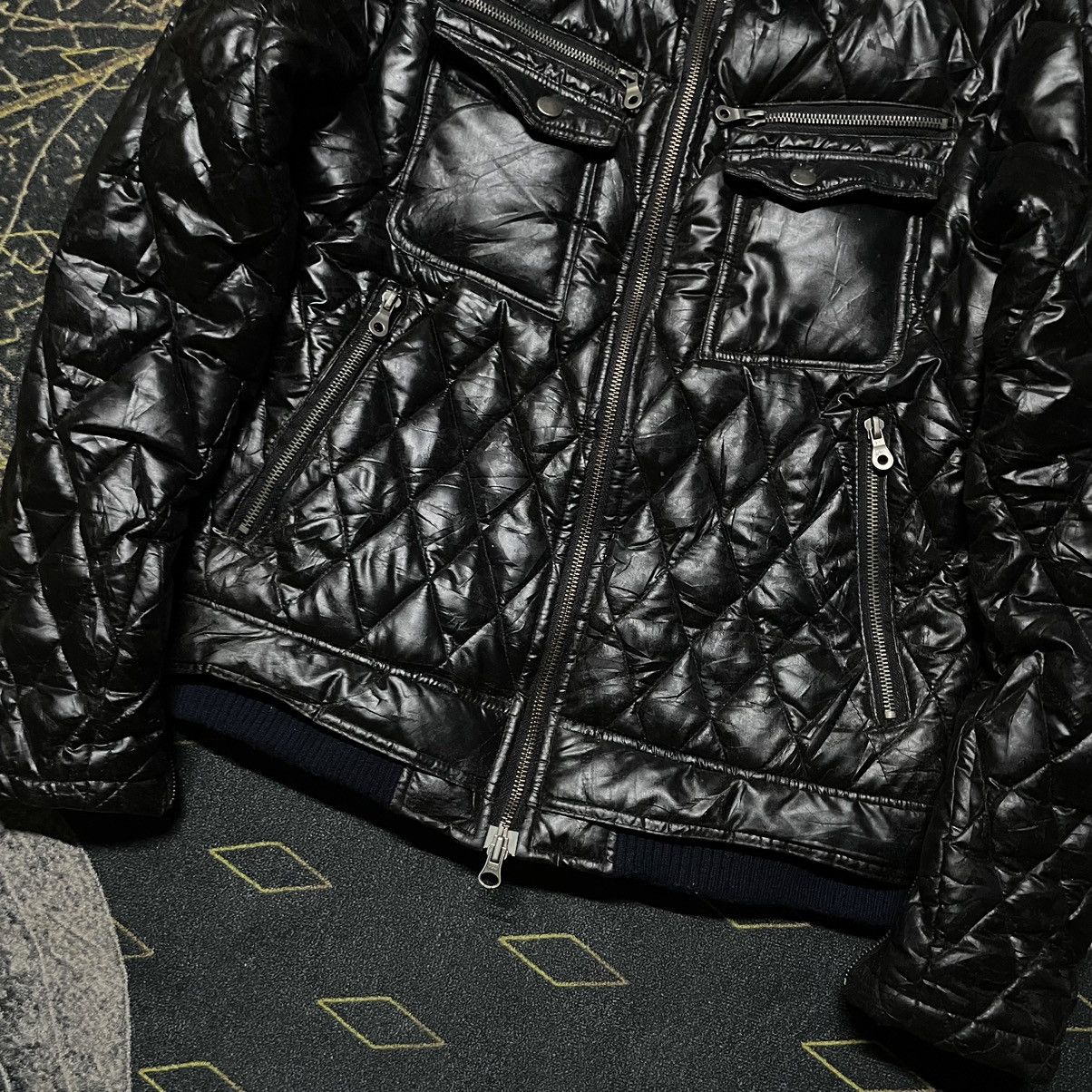 If Six Was Nine × JACKROSE × Share Spirit Homme ☠️DOPE☠️☠️- JACKROSE QUILTED PUFF BIKERS JACKET DETACHED FURR Size US M / EU 48-50 / 2 - 4 Thumbnail