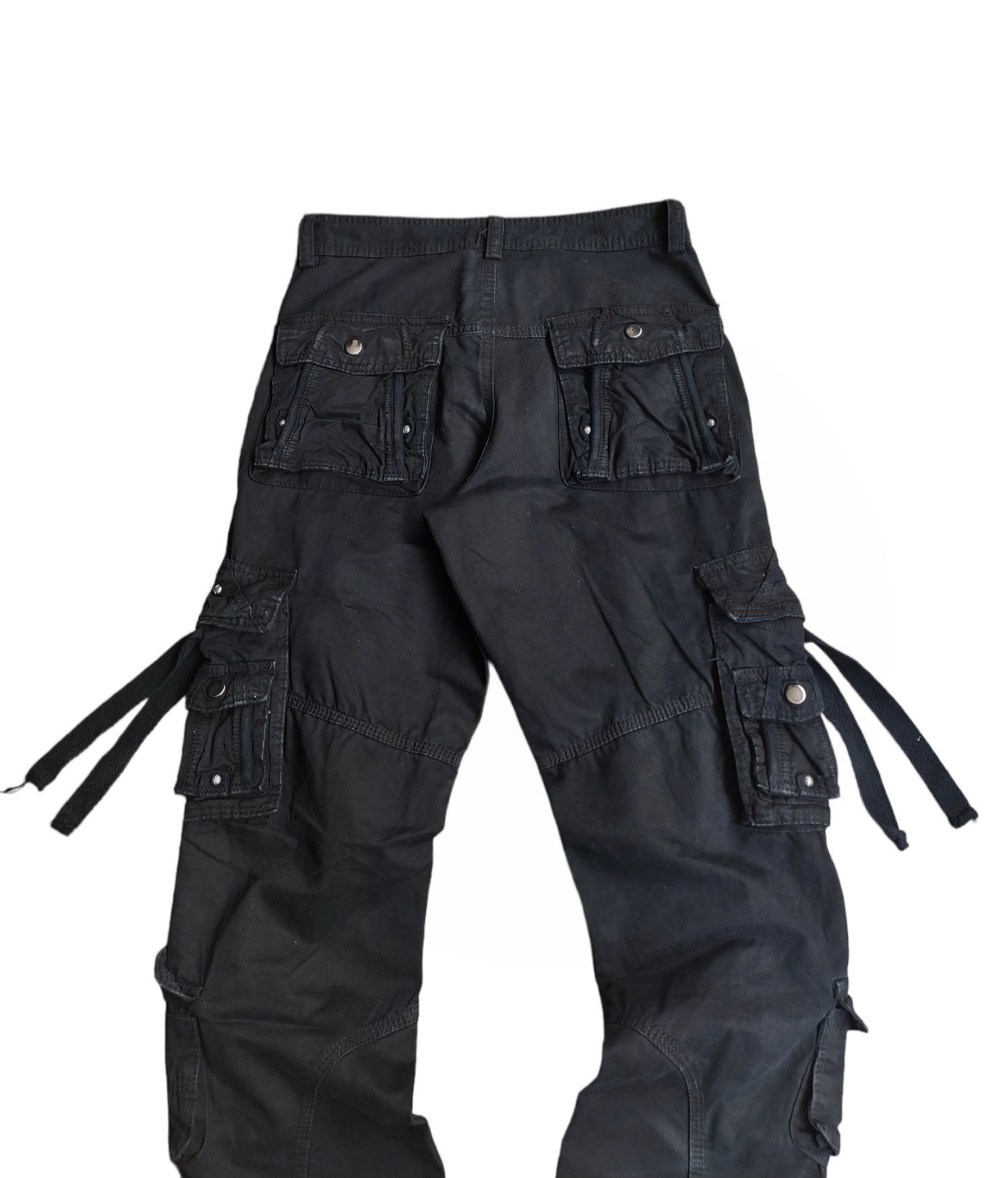 Japanese Brand 👑Cargomultipocket streetwear pants👑 Size US 29 - 5 Thumbnail