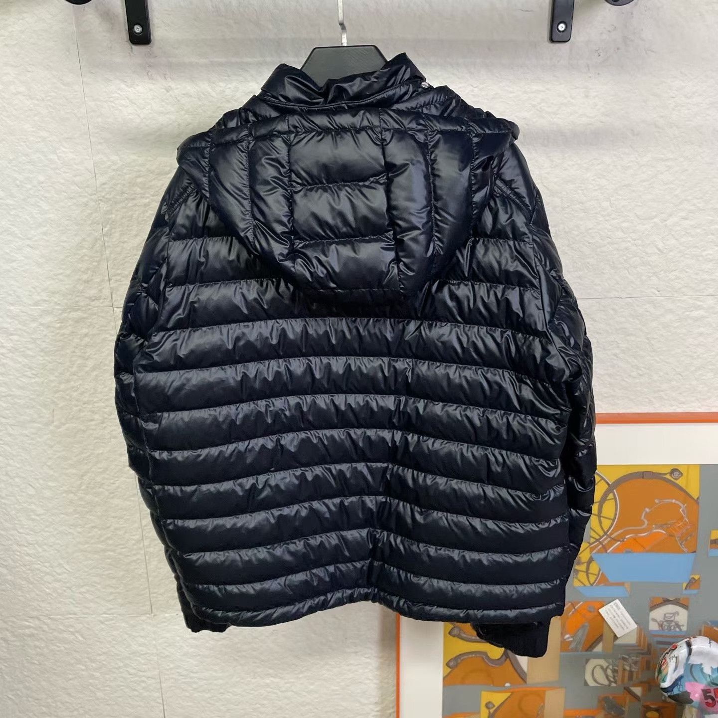 Moncler Moncler Lauros Black Down Jacket Size US XL / EU 56 / 4 - 2 Thumbnail
