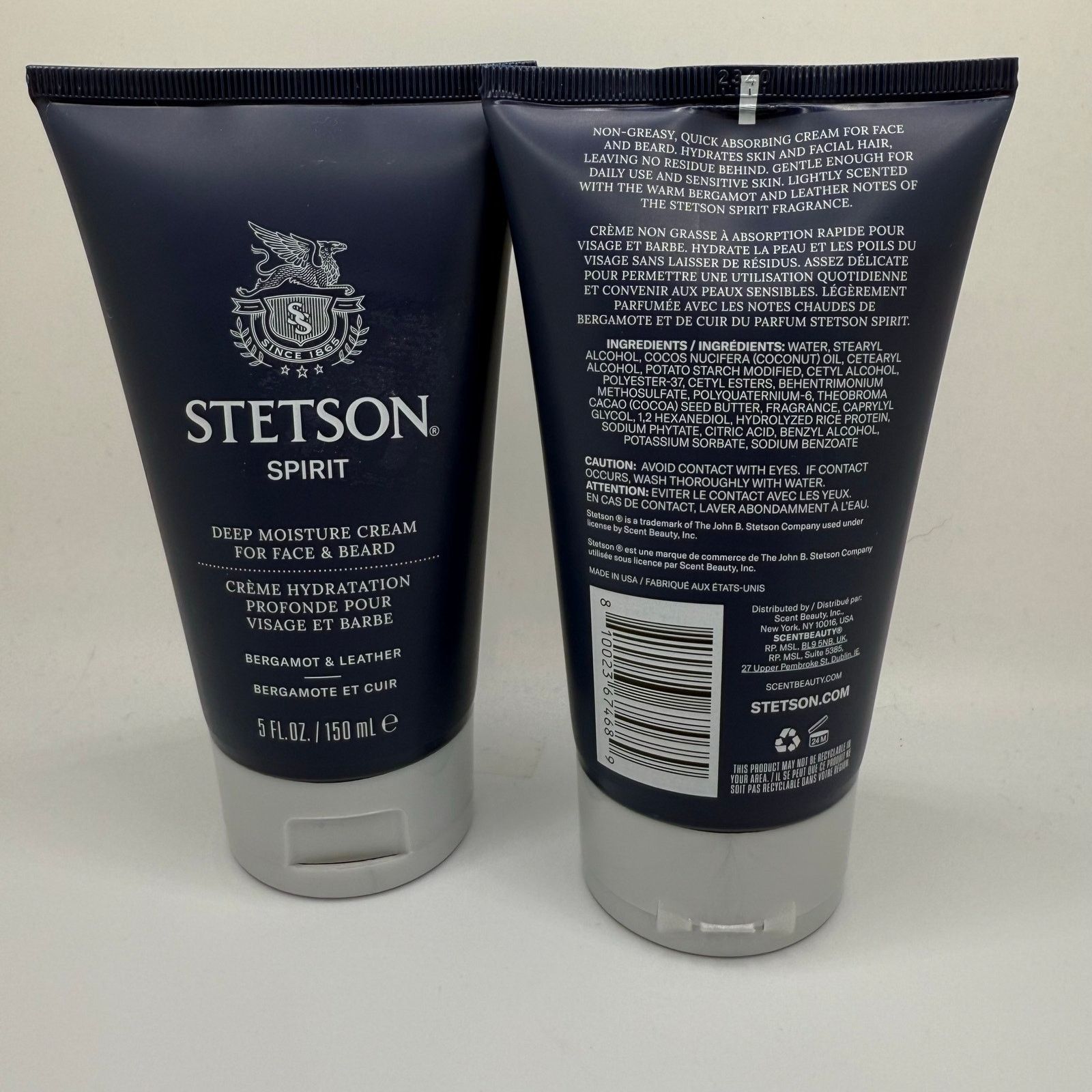 Stetson NEW Stetson Spirit Deep Moisture Cream for Face and Beard Size ONE SIZE - 2 Thumbnail