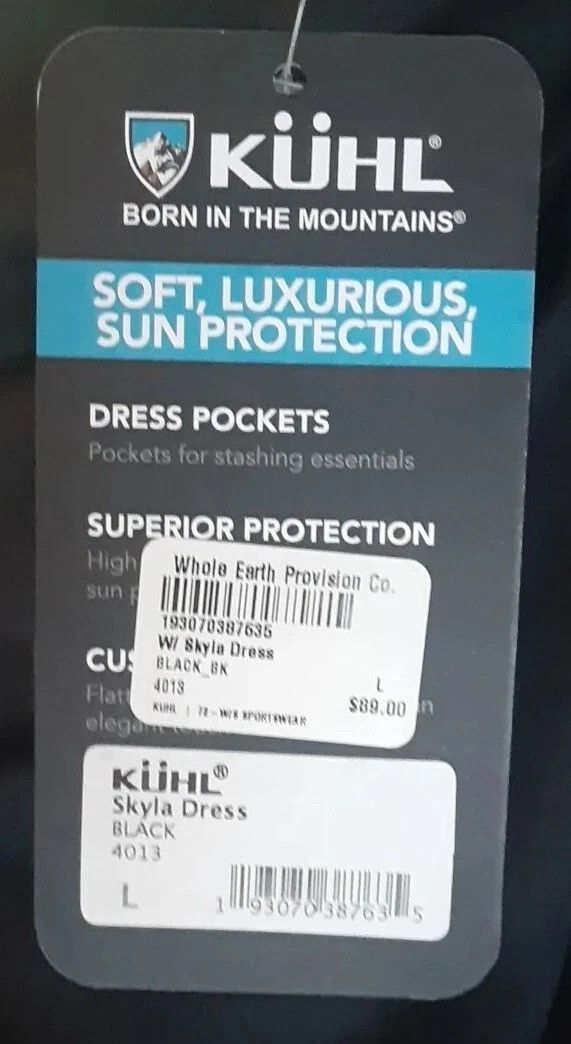 Kuhl Kuhl Skyla Dress Black Size L / US 10 / IT 46 - 6 Thumbnail