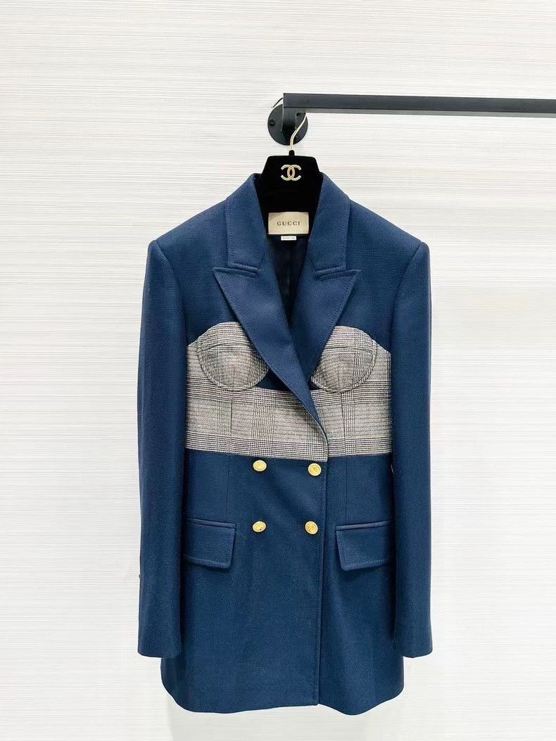 Gucci Gucci Strapless Blazer Jacket Size 38-2506 Size US M / EU 48-50 / 2 - 1 Thumbnail