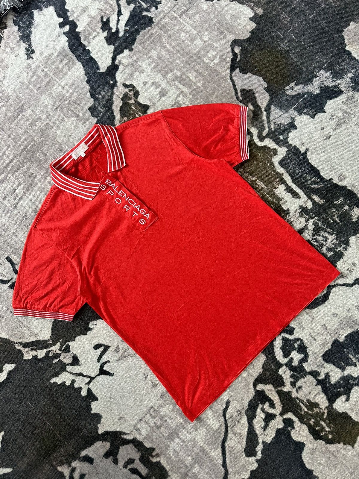 Balenciaga 1990’s Balenciaga Sport polo tee Size US M / EU 48-50 / 2 - 3 Thumbnail