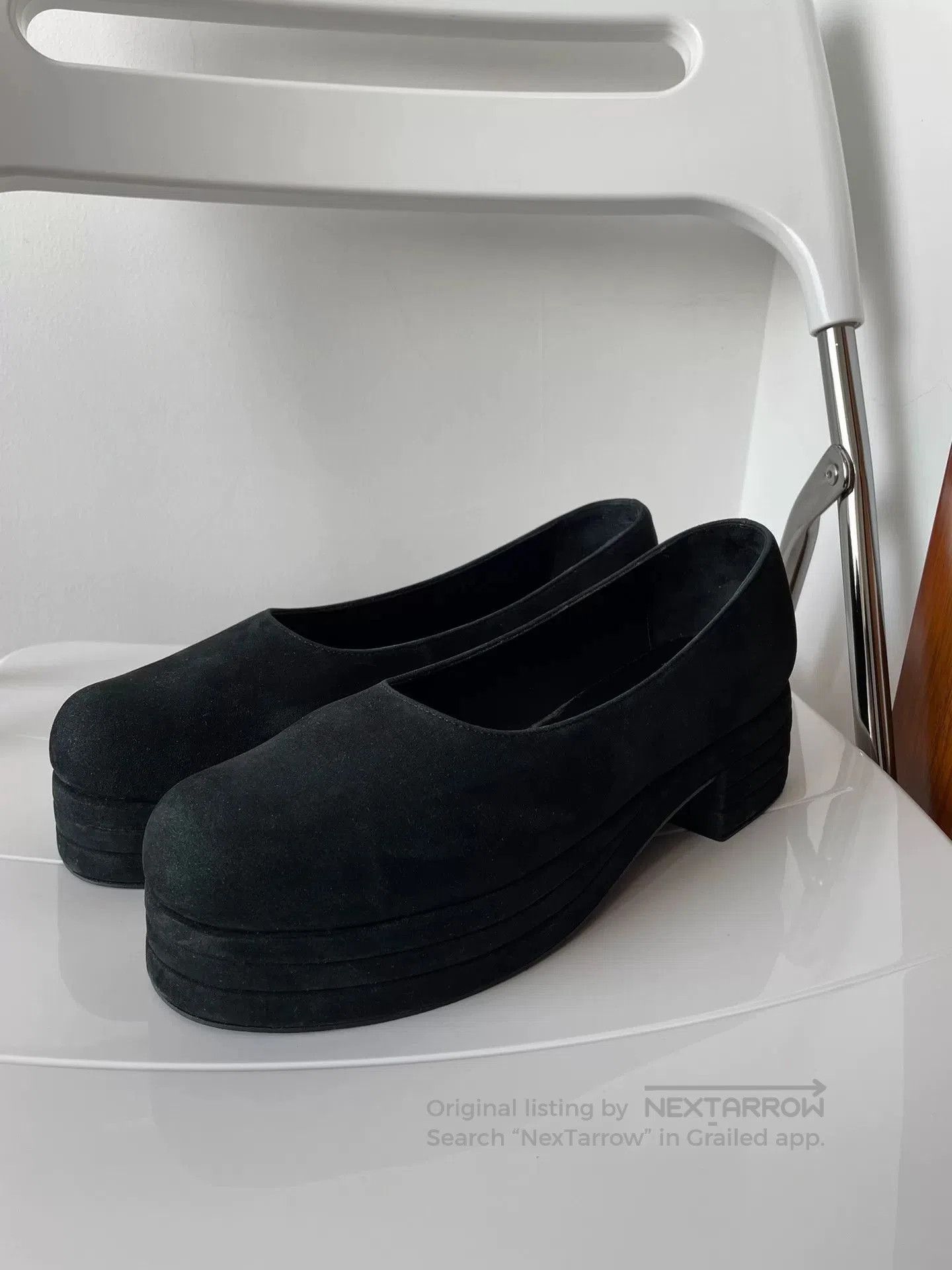 Comme des Garcons Comme des Garçons Black Platform Shoes. Size US 6 / IT 36 - 1 Thumbnail
