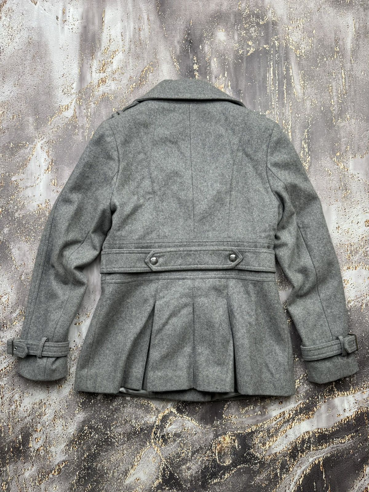 Miss Sixty Miss Sixty Vintage Wool Coat Size M / US 6-8 / IT 42-44 - 9 Thumbnail