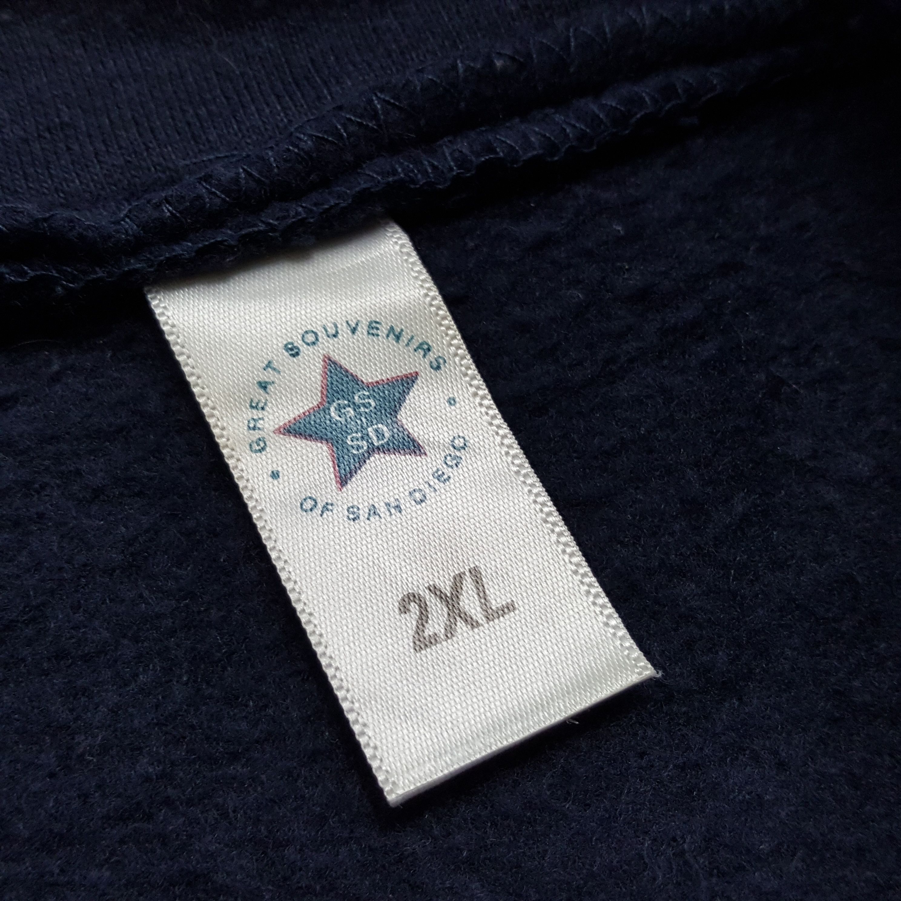 Vintage Vintage San Diego California Zipper Sweatshirts Size US XL / EU 56 / 4 - 5 Thumbnail