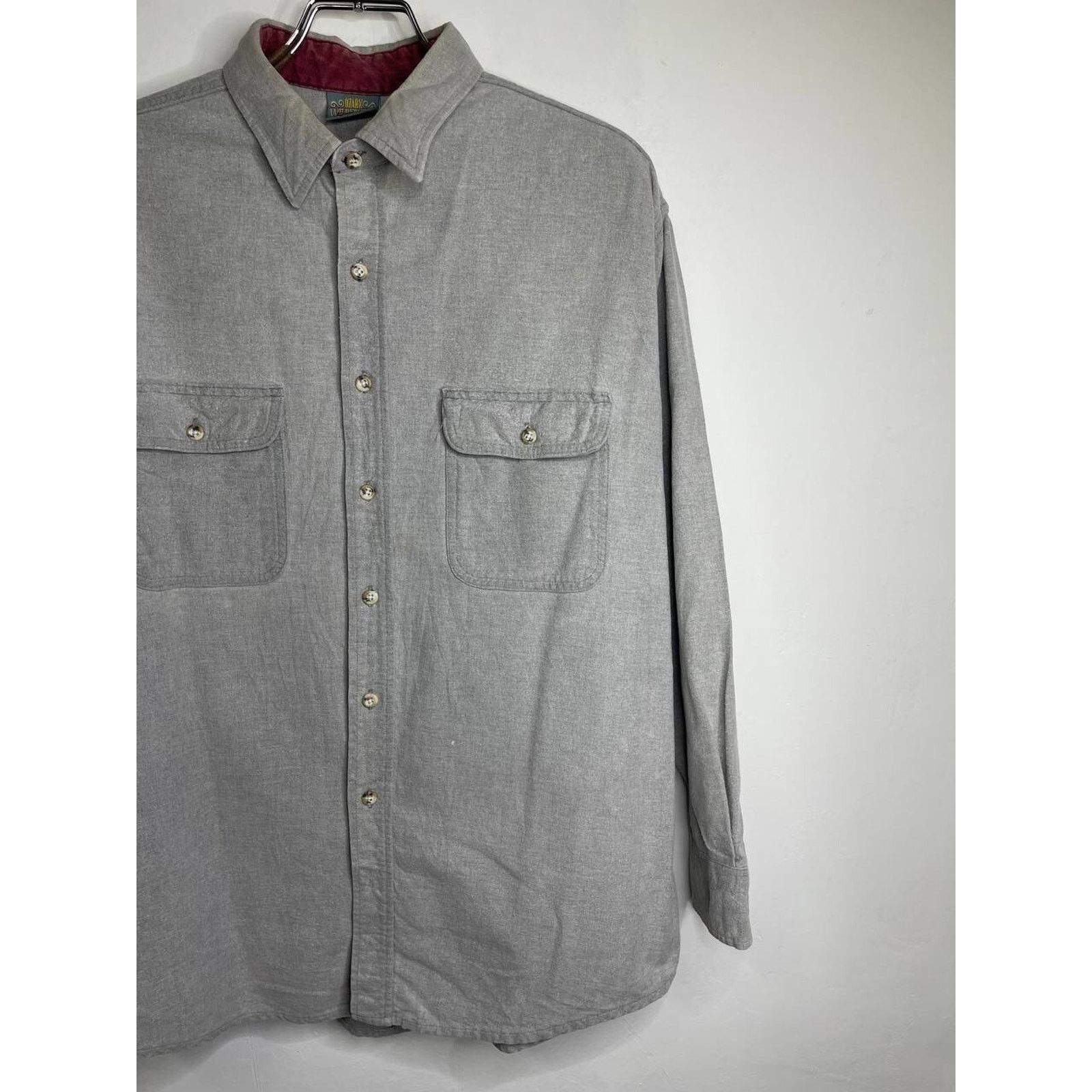 Flannel Vintage Ozark Wilderness Outfitters Work Shirt Button Up XL Size US XL / EU 56 / 4 - 5 Thumbnail