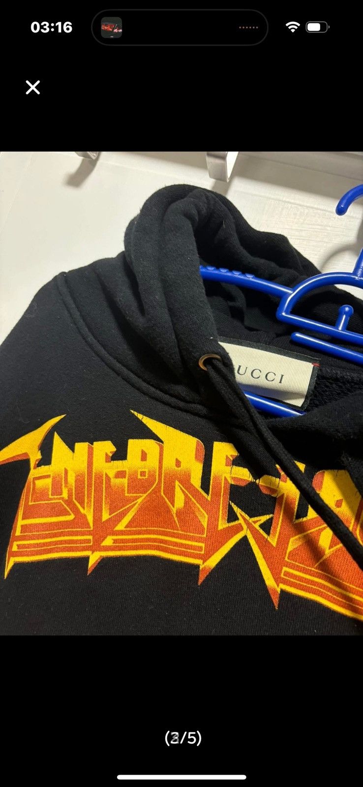 Other Gucci logo hoodie Size US M / EU 48-50 / 2 - 5 Thumbnail