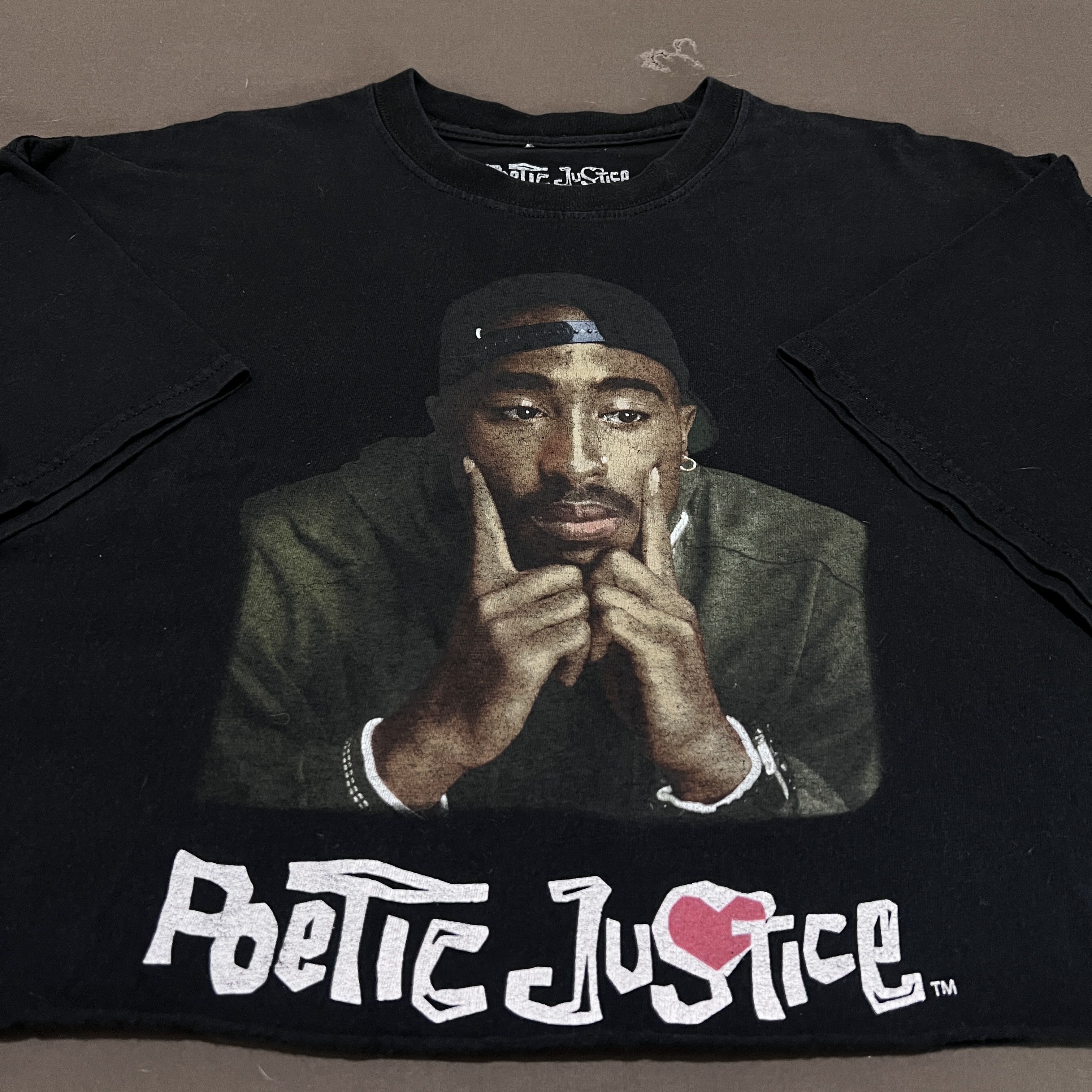 Rap Tees Poetic Justice Tupac 2pac Tee Promo Tee XL Size US XL / EU 56 / 4 - 2 Thumbnail