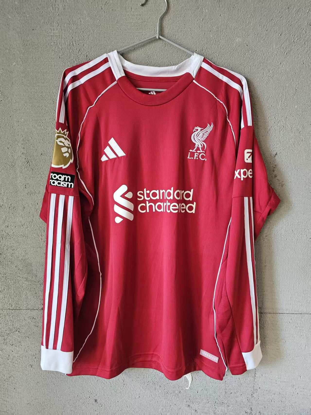 Other 2025 26 Liverpool #11 Mohamed Salah Jersey Longsleeve Size US L / EU 52-54 / 3 - 2 Thumbnail
