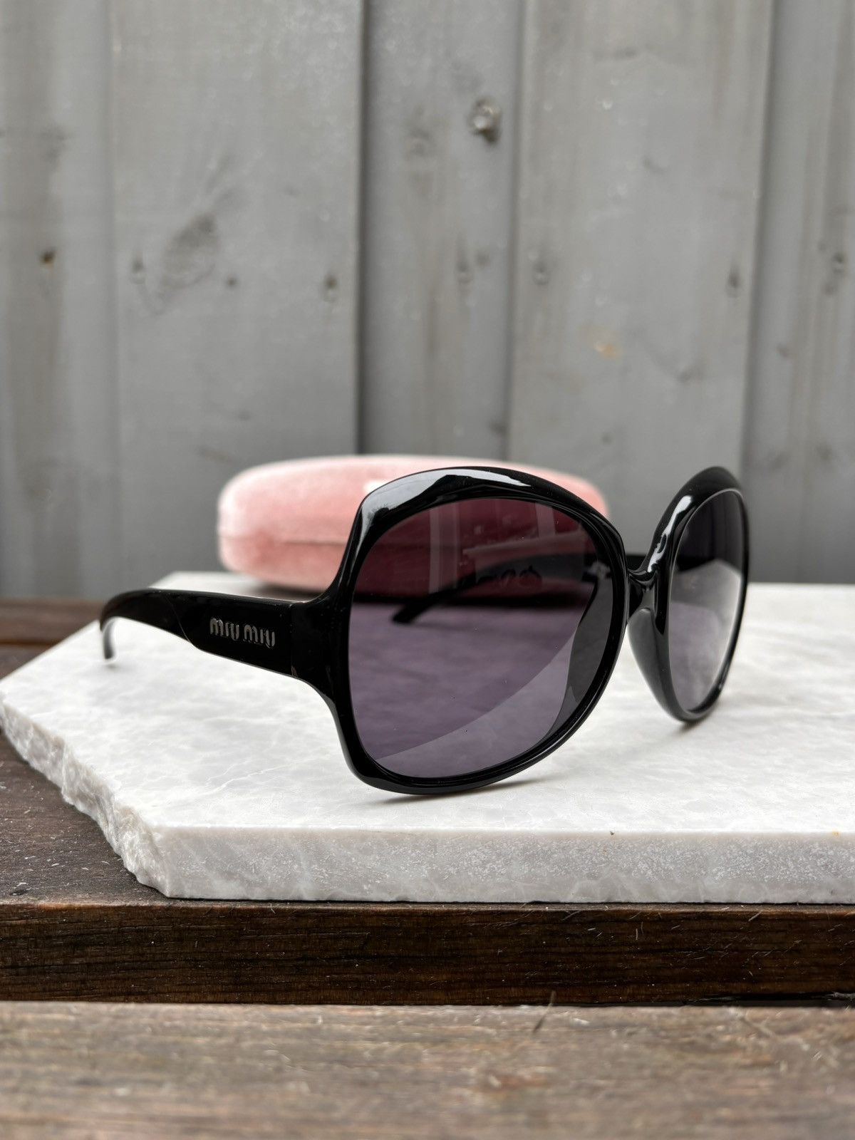 Miu Miu MIU MIU Sunglasses MU11ZS VAU2Z1 HoneyHavana/Brown